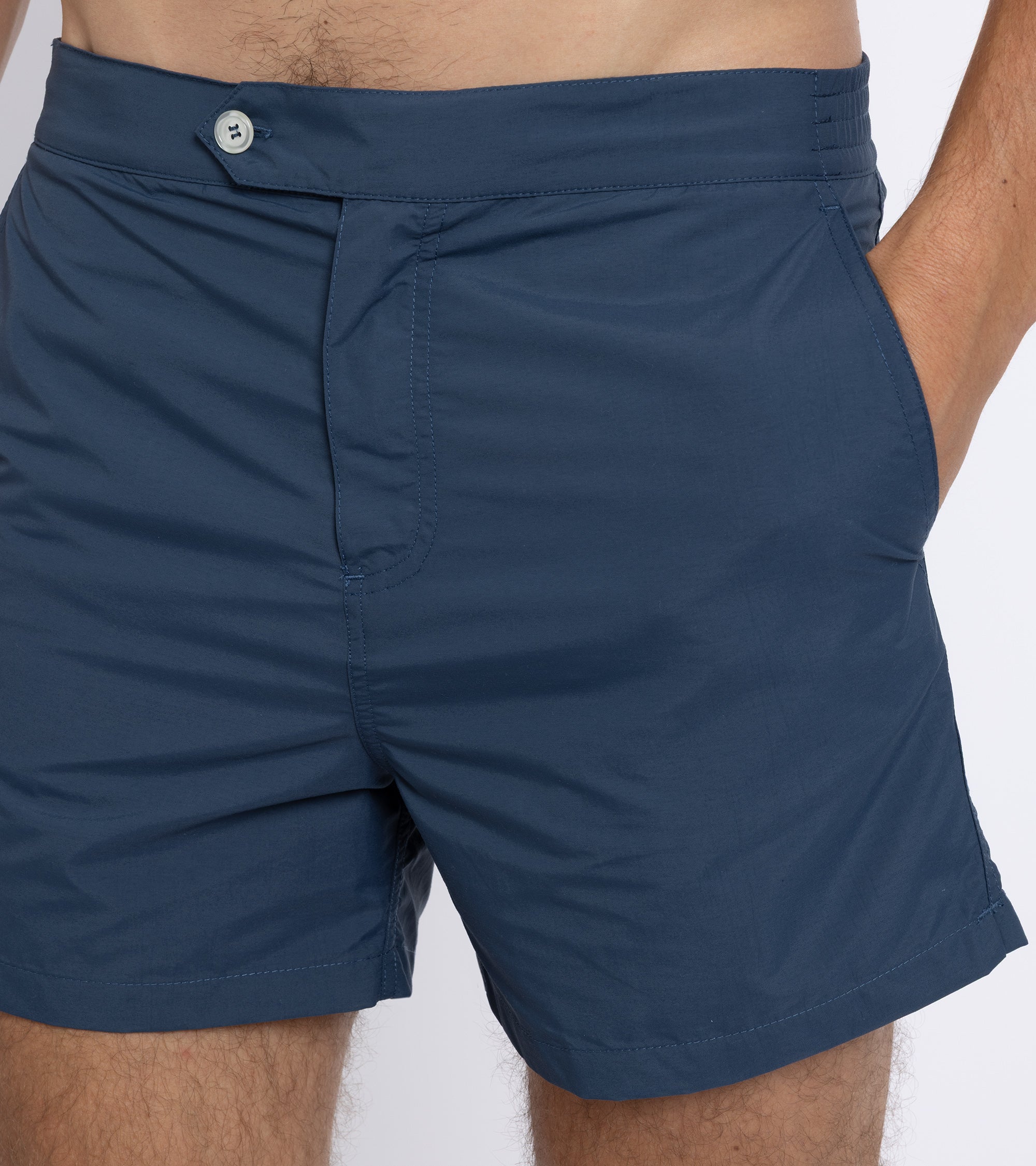Trunk Foley Swim Shorts: Navy