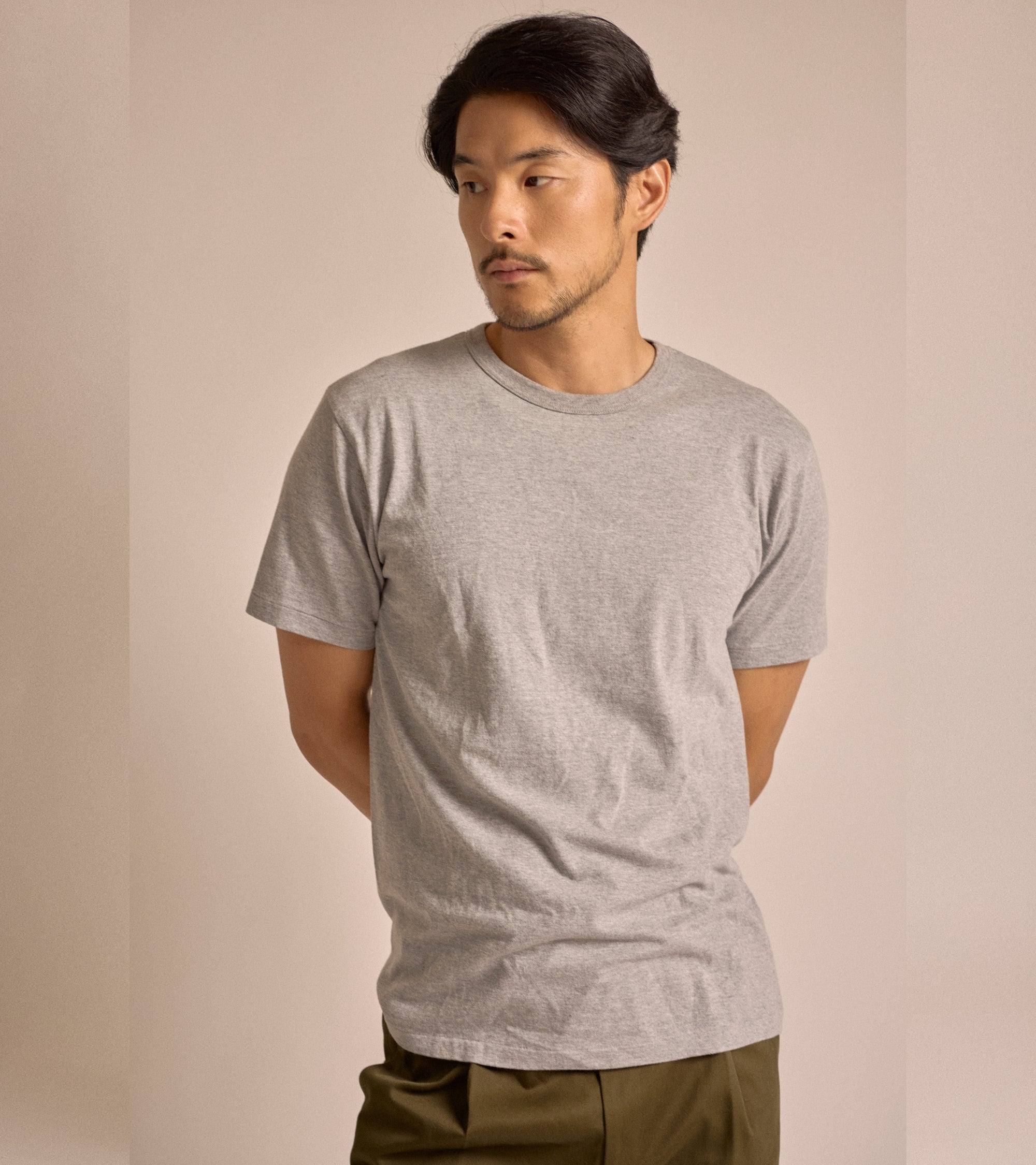 Sunray Sportswear Haleiwa Short Sleeve Cotton T-Shirt: Hambledon Grey