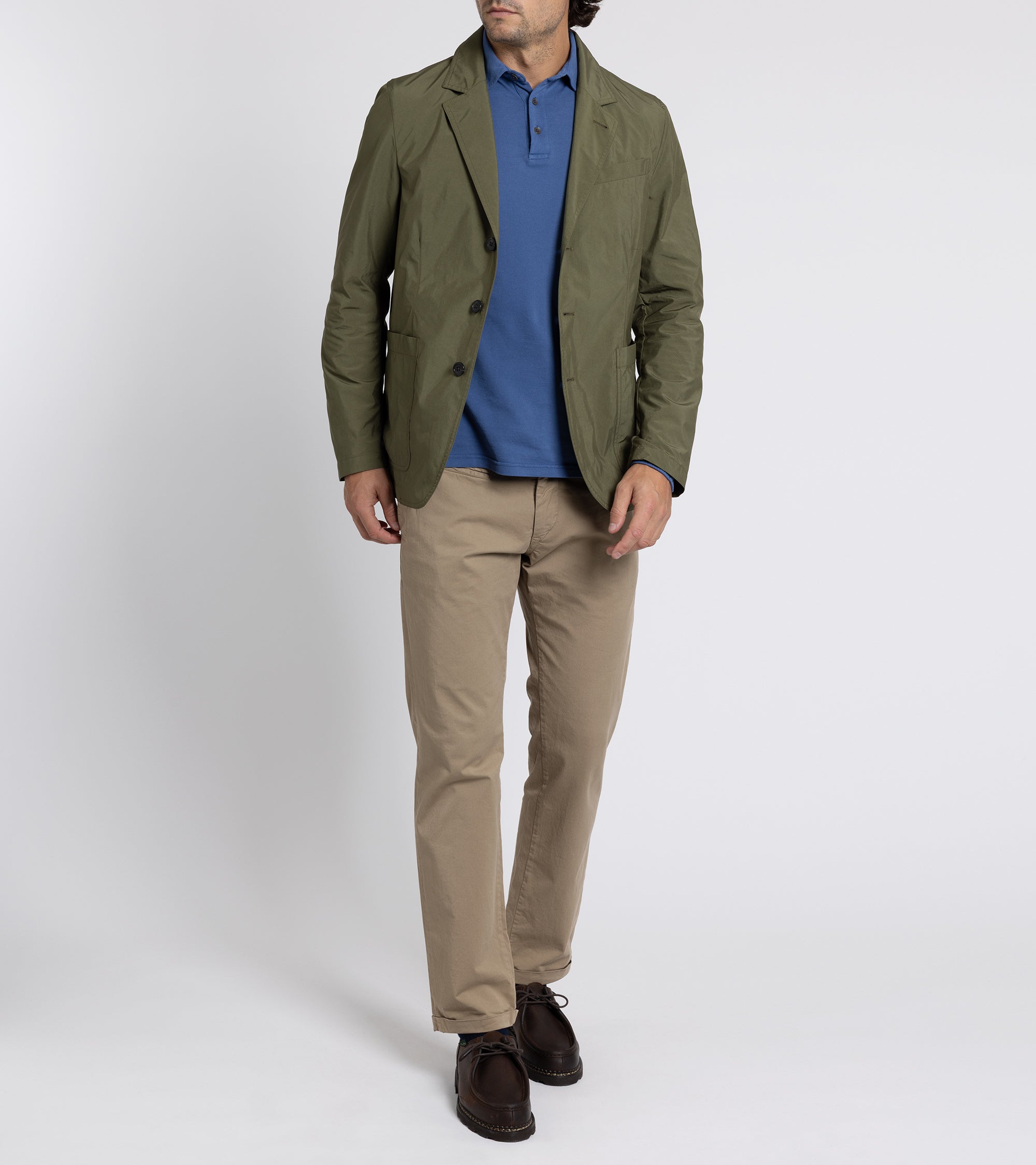 Trunk Culcross Japanese Nylon Jacket: Olive