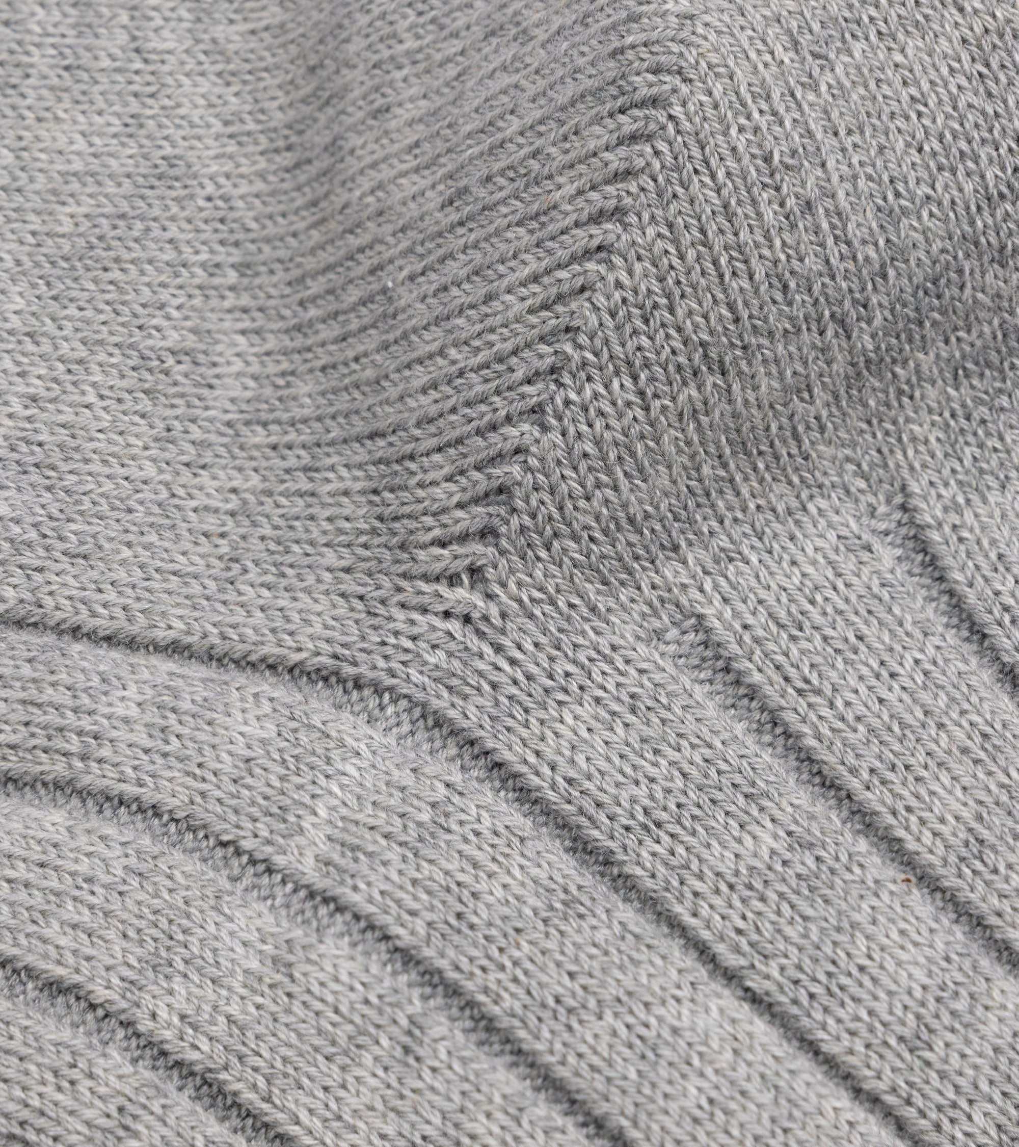 Anonymous Ism Bold Rib Crew Socks: Grey