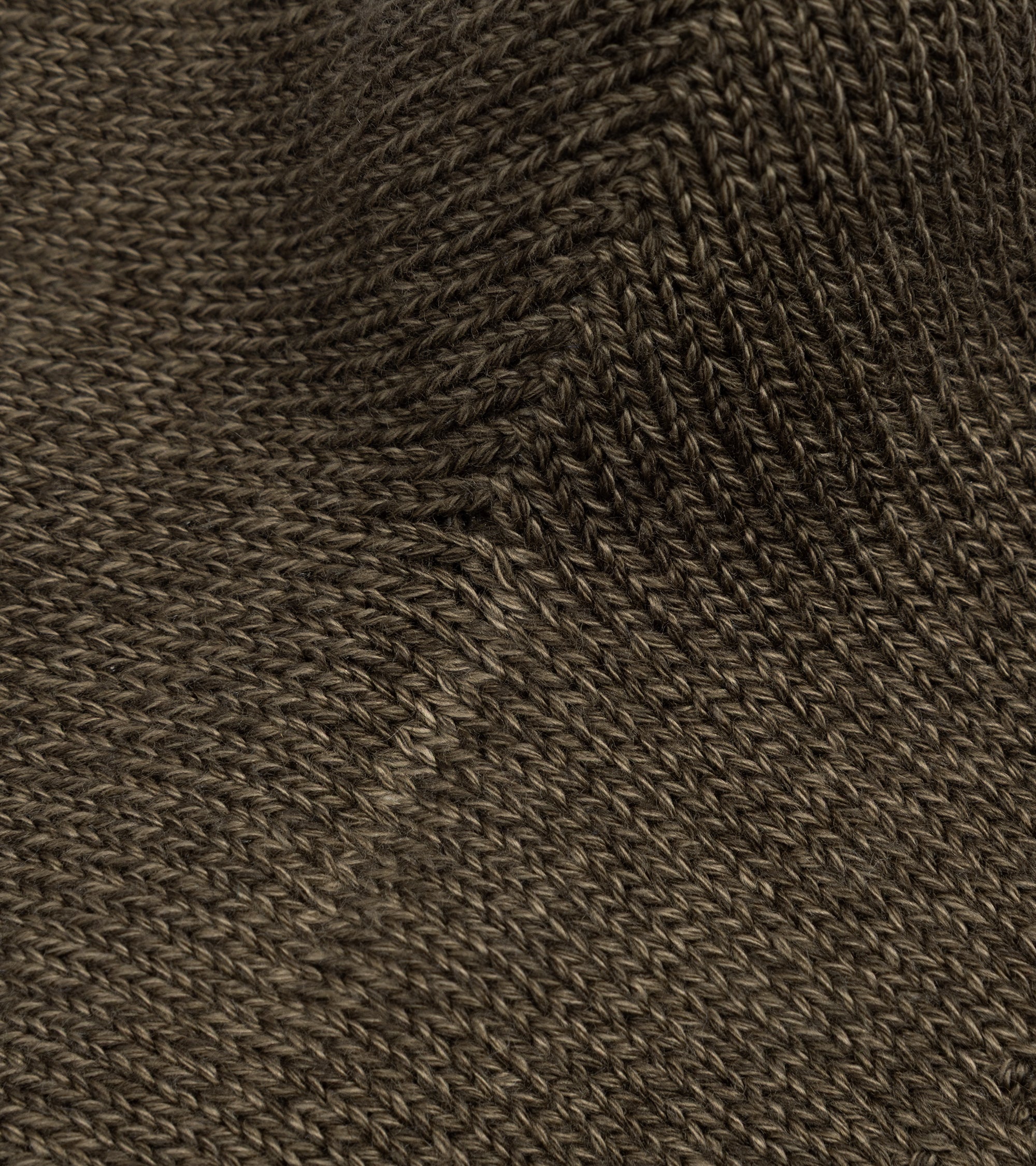 Anonymous Ism Tuck Cuff Stripe Crew Socks: Moss