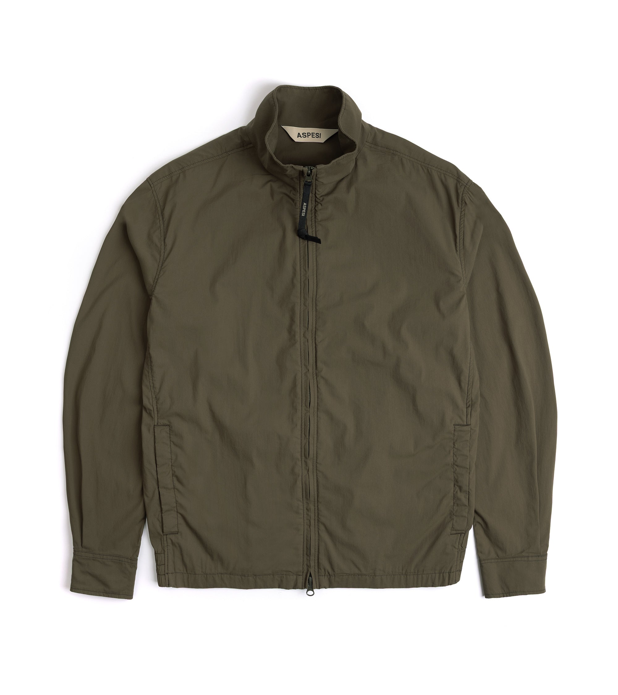 Aspesi Kong Cotton Nylon Poplin Jacket: Military