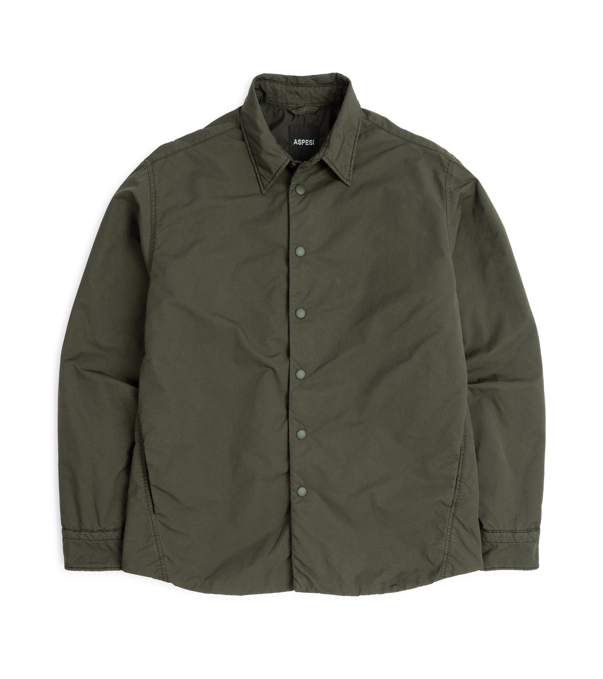 Aspesi Poly Padded Overshirt: Military