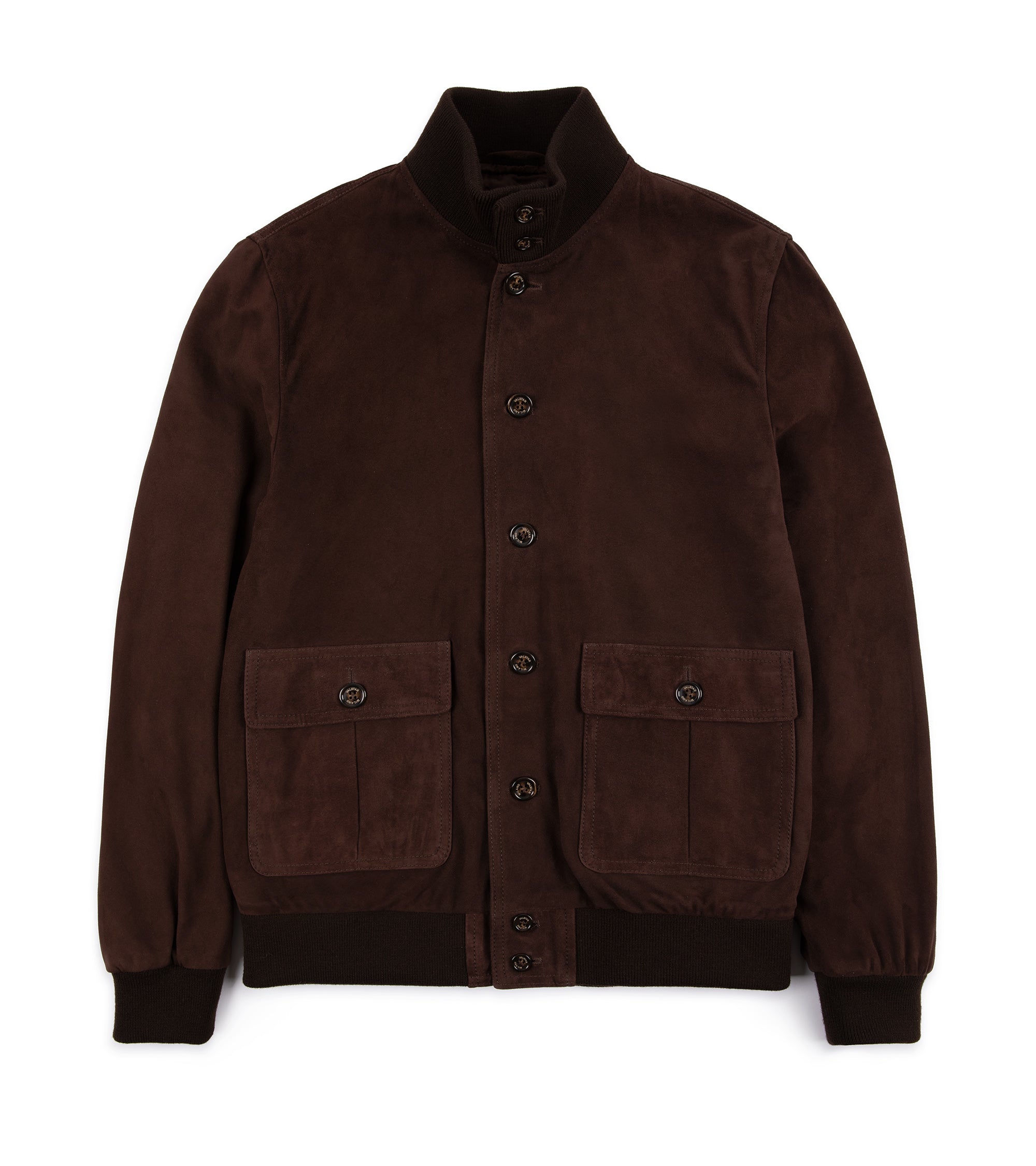 Valstar Valstarino Lined Suede Jacket: Caffè