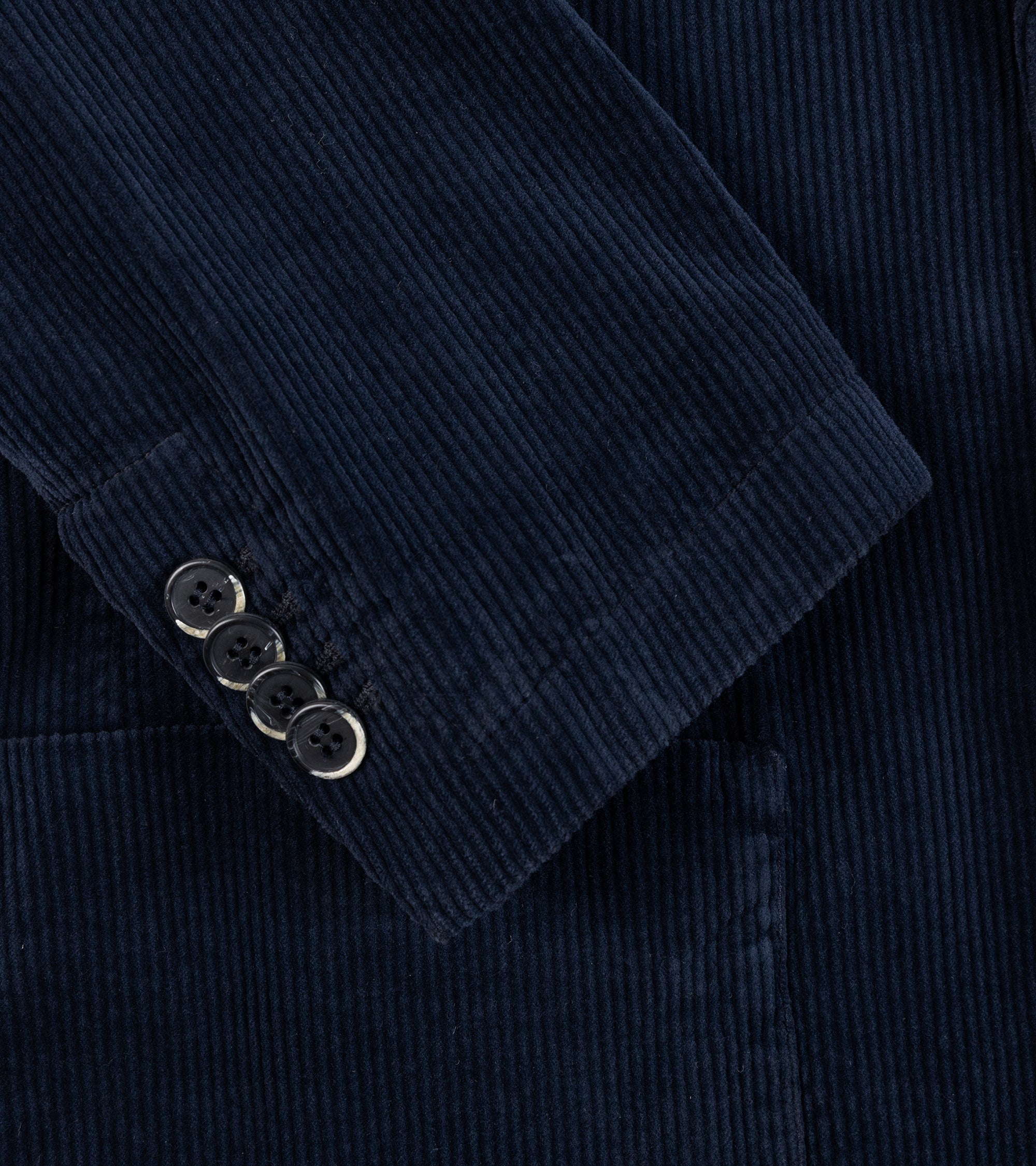 Barena Borgo Cortivo Cotton Corduroy Jacket: Navy