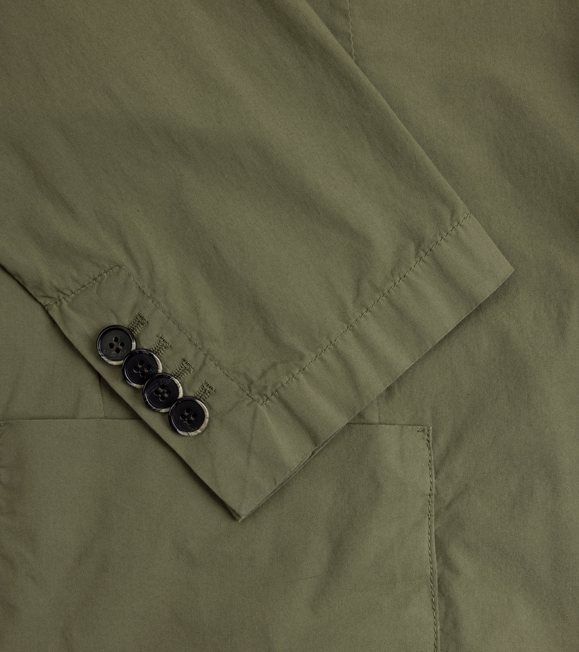 Barena Borgo Pavion Cotton Jacket: Olive