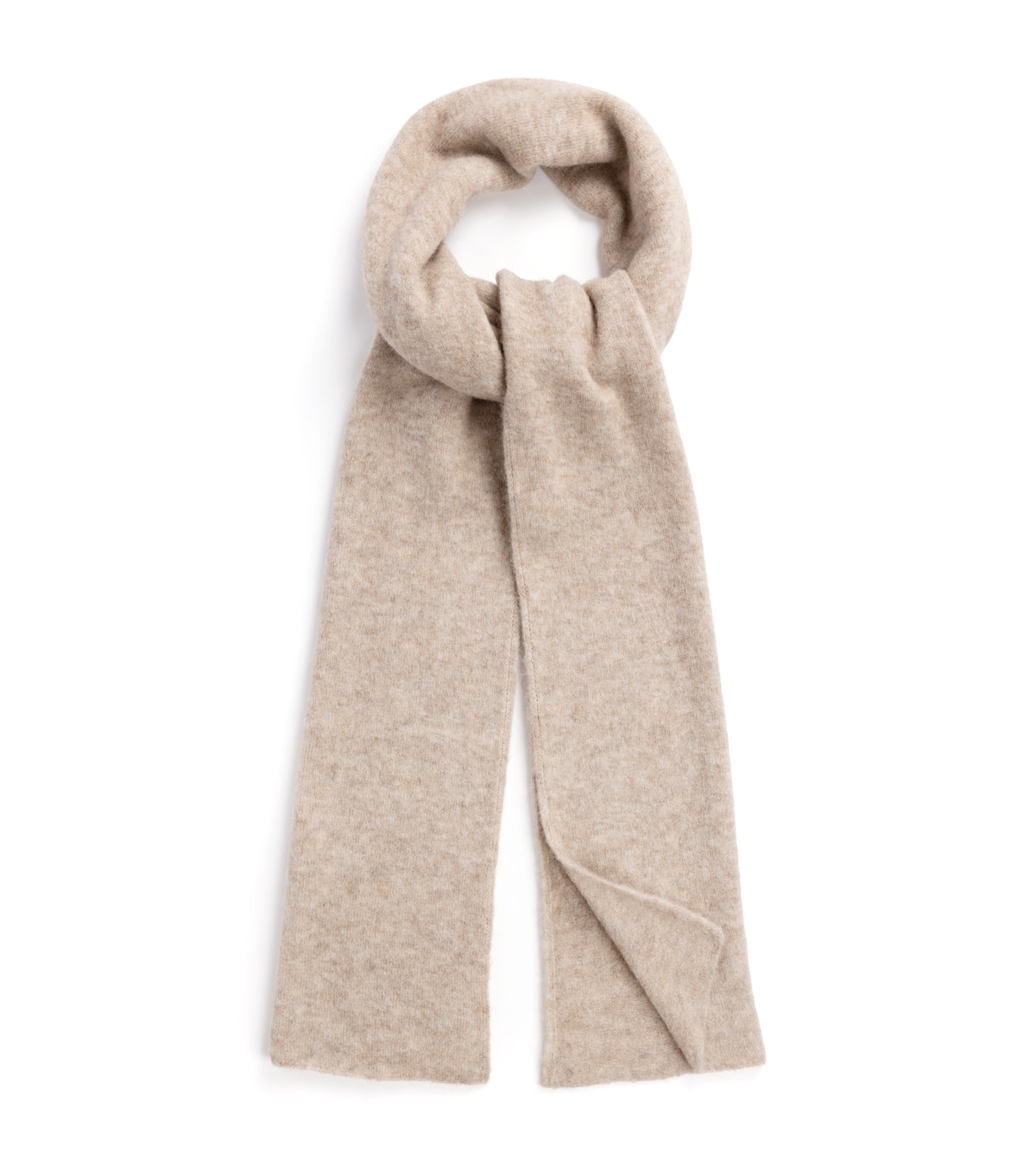 Barena Gia Narci Alpaca Blend Scarf: Ecru