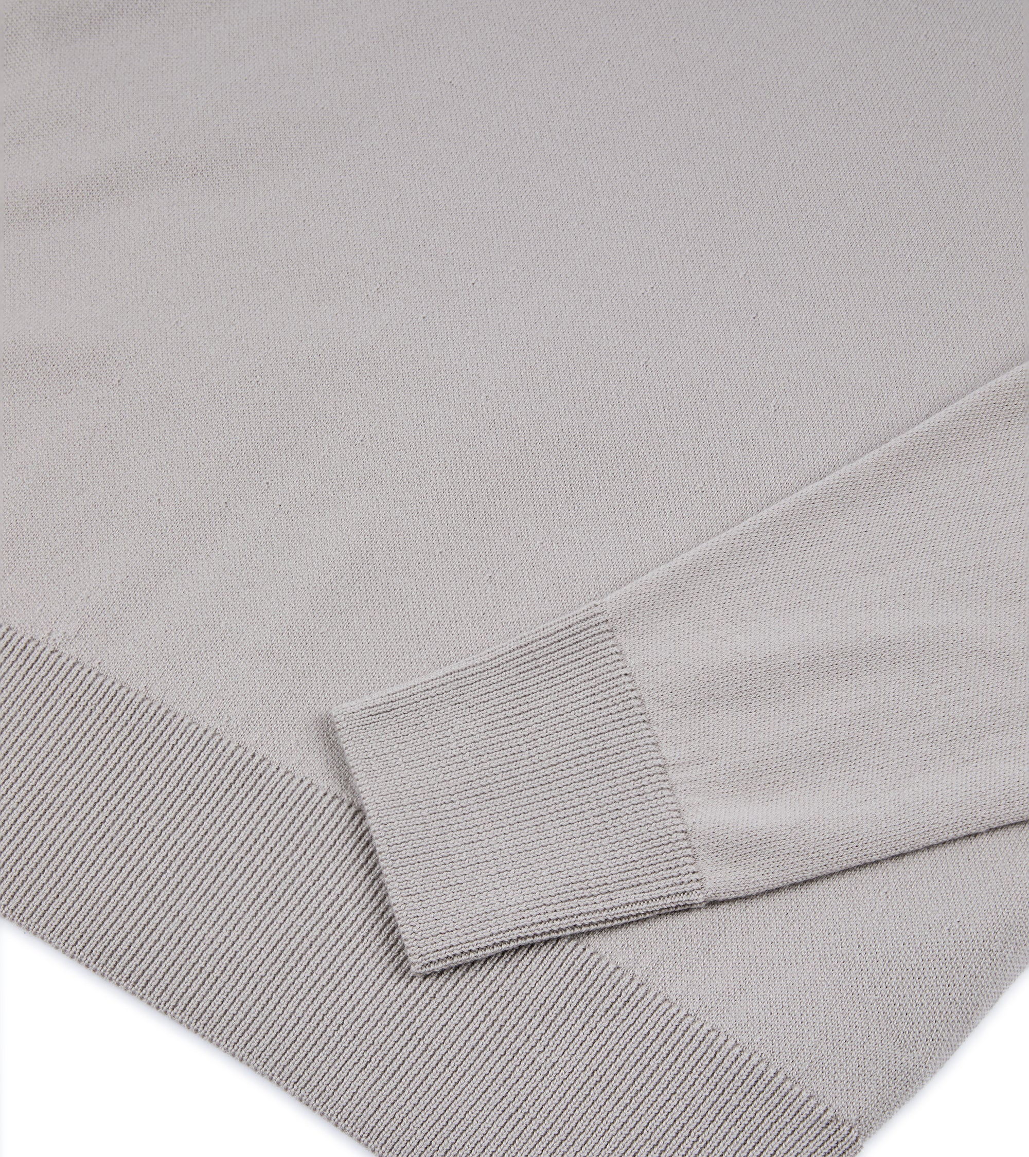 Barena Griego Basilio Merino Knit Sweatshirt: Grey