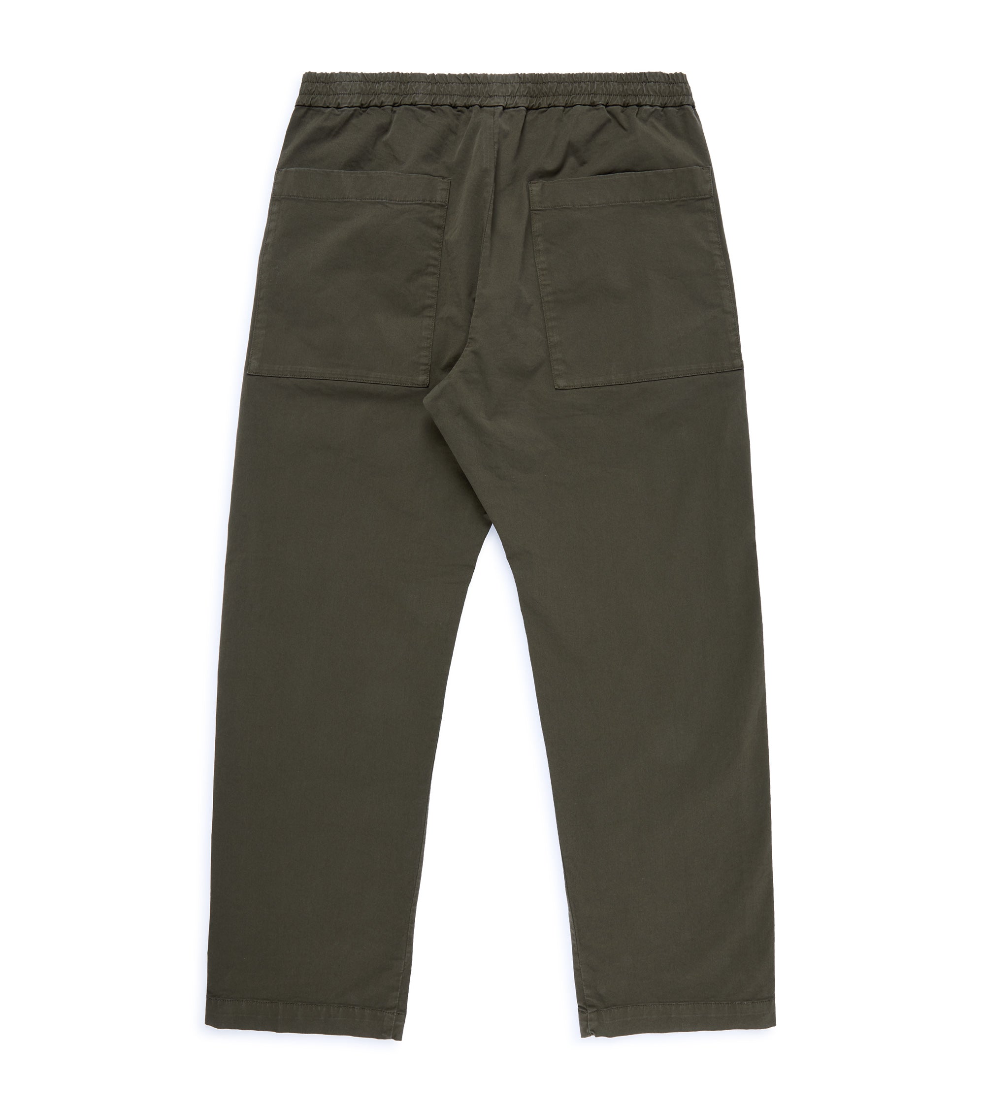 Barena Bativoga Trevo Cotton Twill Trousers: Army