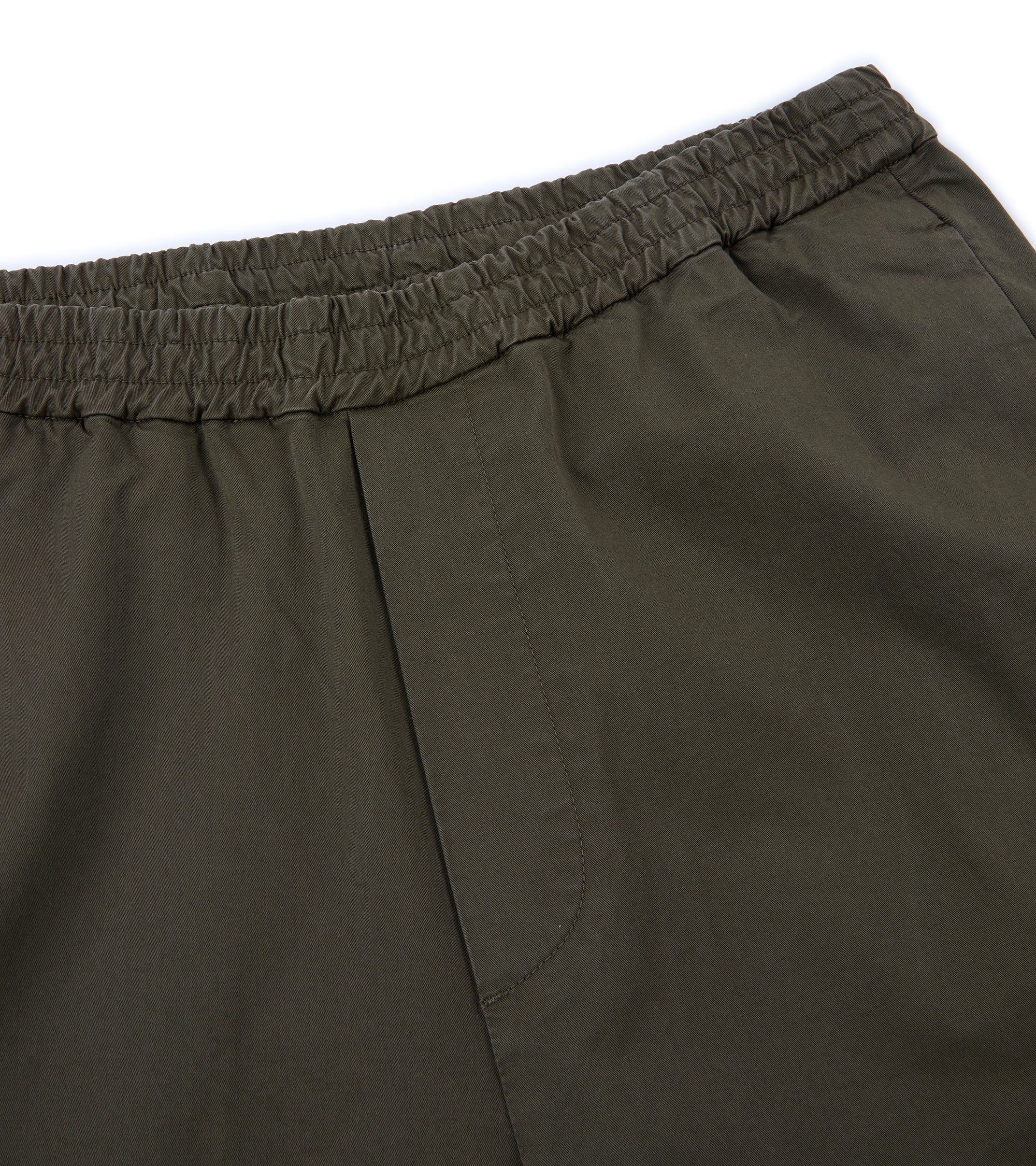 Barena Bativoga Trevo Cotton Twill Trousers: Army