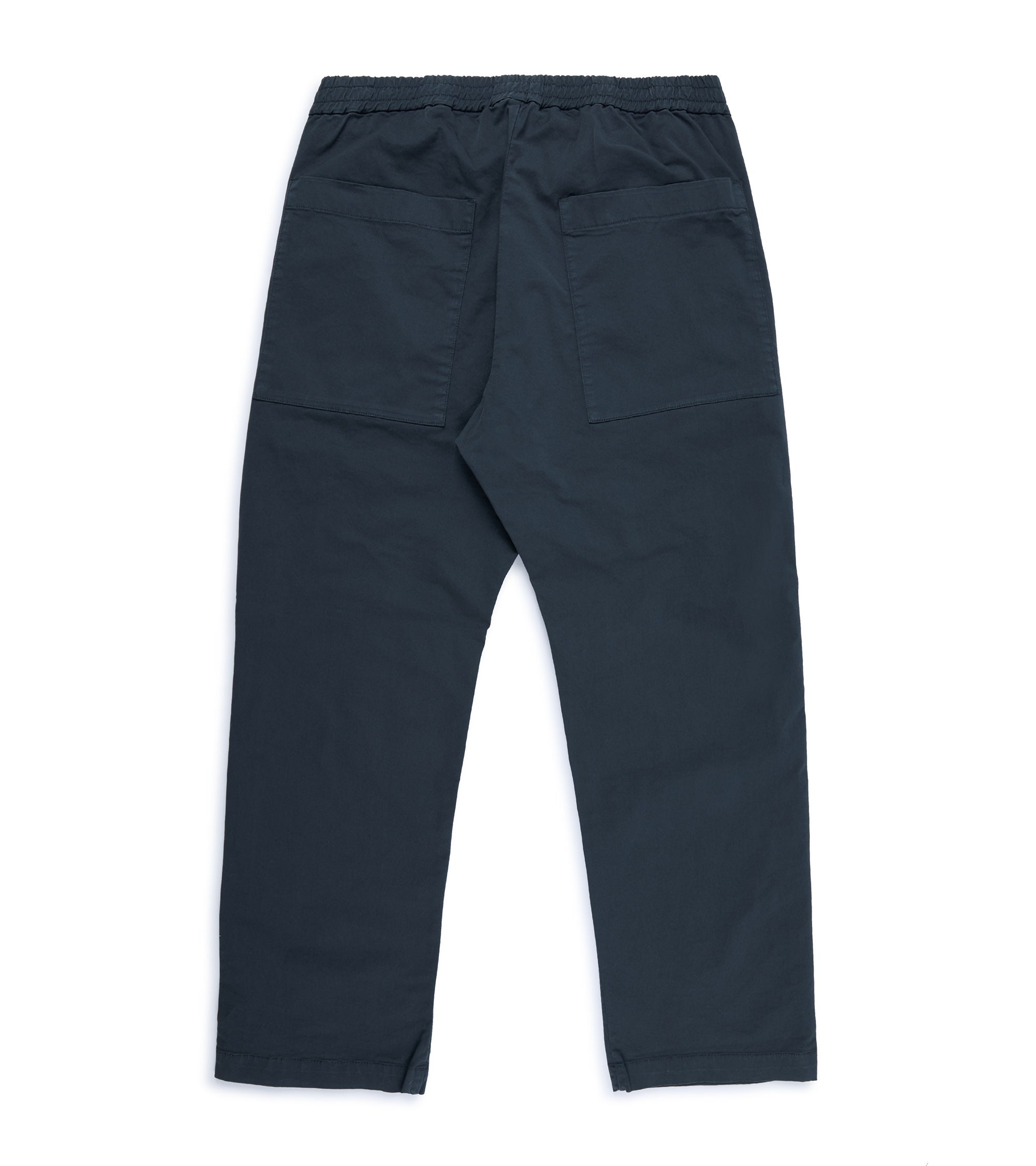 Barena Bativoga Trevo Cotton Twill Trousers: Navy