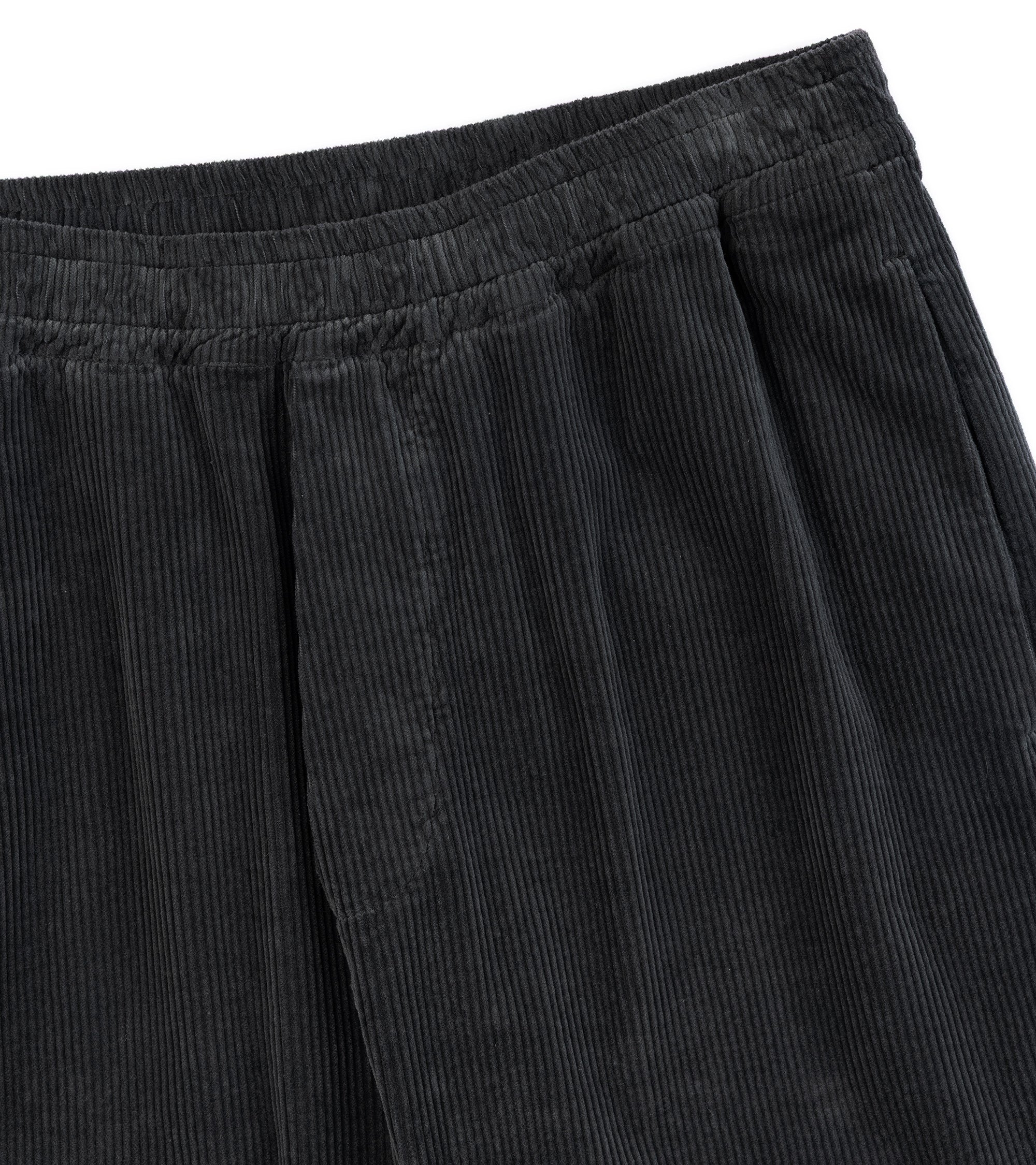 Barena Riobarbo Cortivo Cotton Corduroy Easy Trousers: Lead