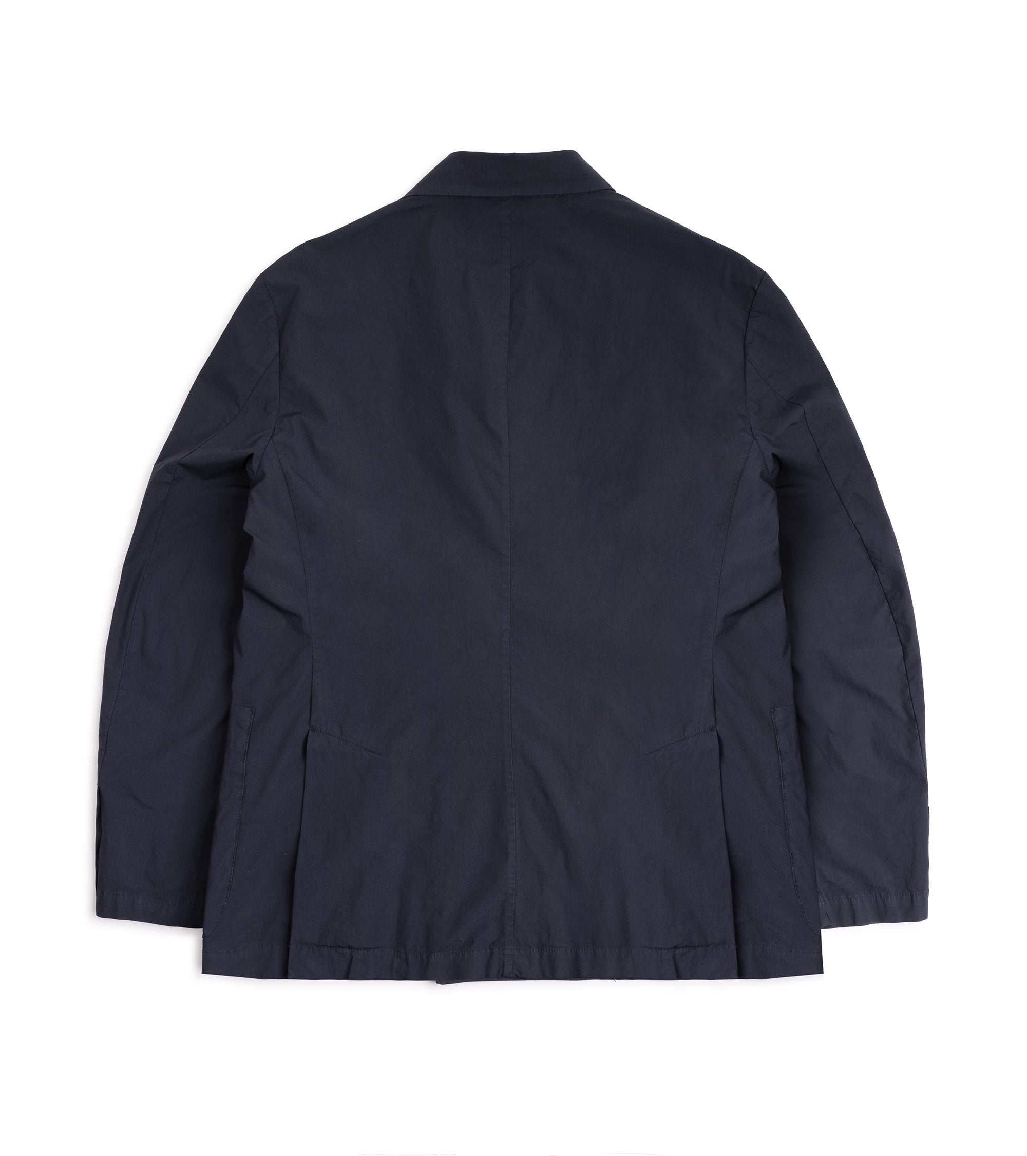 Barena Siroco Pavion Cotton Double-Breasted Jacket: Navy