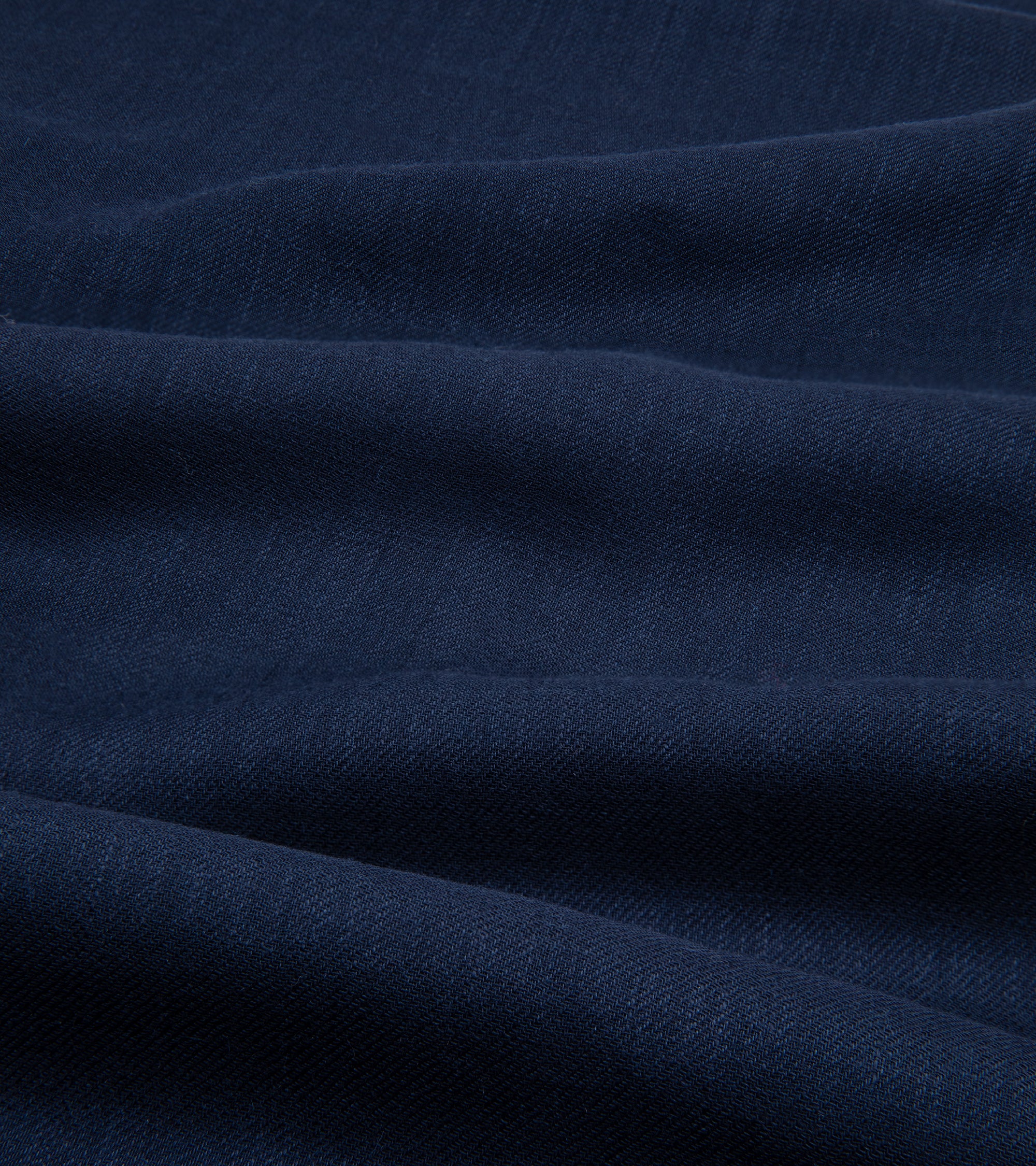 Begg Wispy Solid Cashmere Scarf: Navy