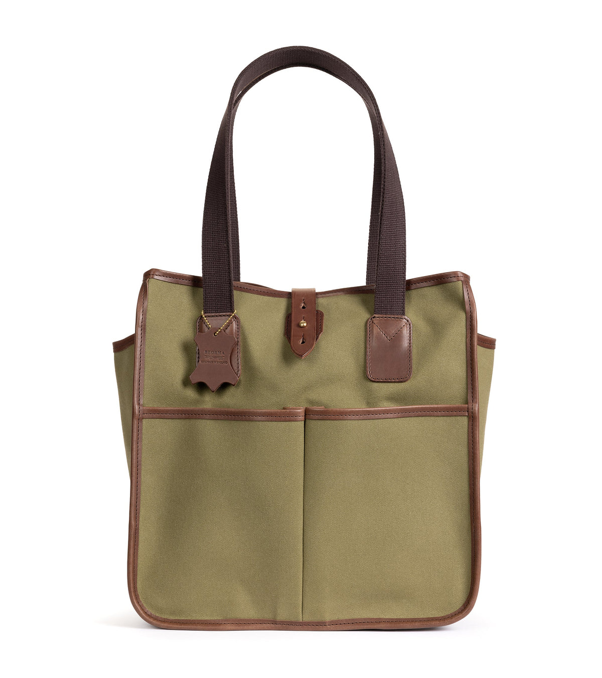 Beorma Tay-Chiltern Cotton Canvas Tote Bag in olive