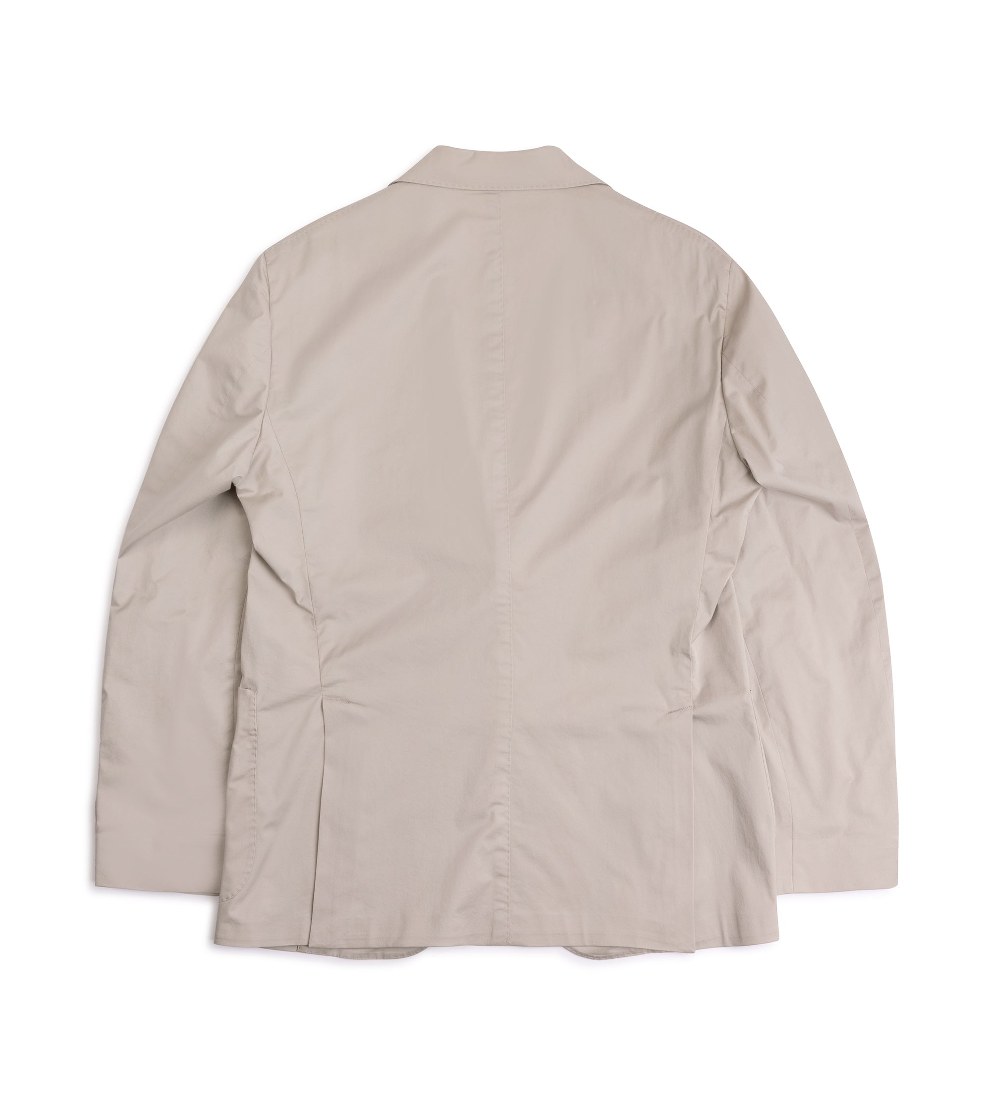 Boglioli Cotton Stretch Travel Suit Jacket: Putty
