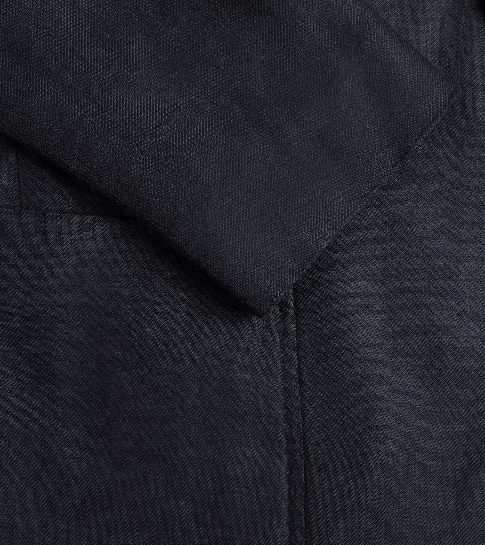 Boglioli Washed Irish Linen Gassman Jacket: Navy