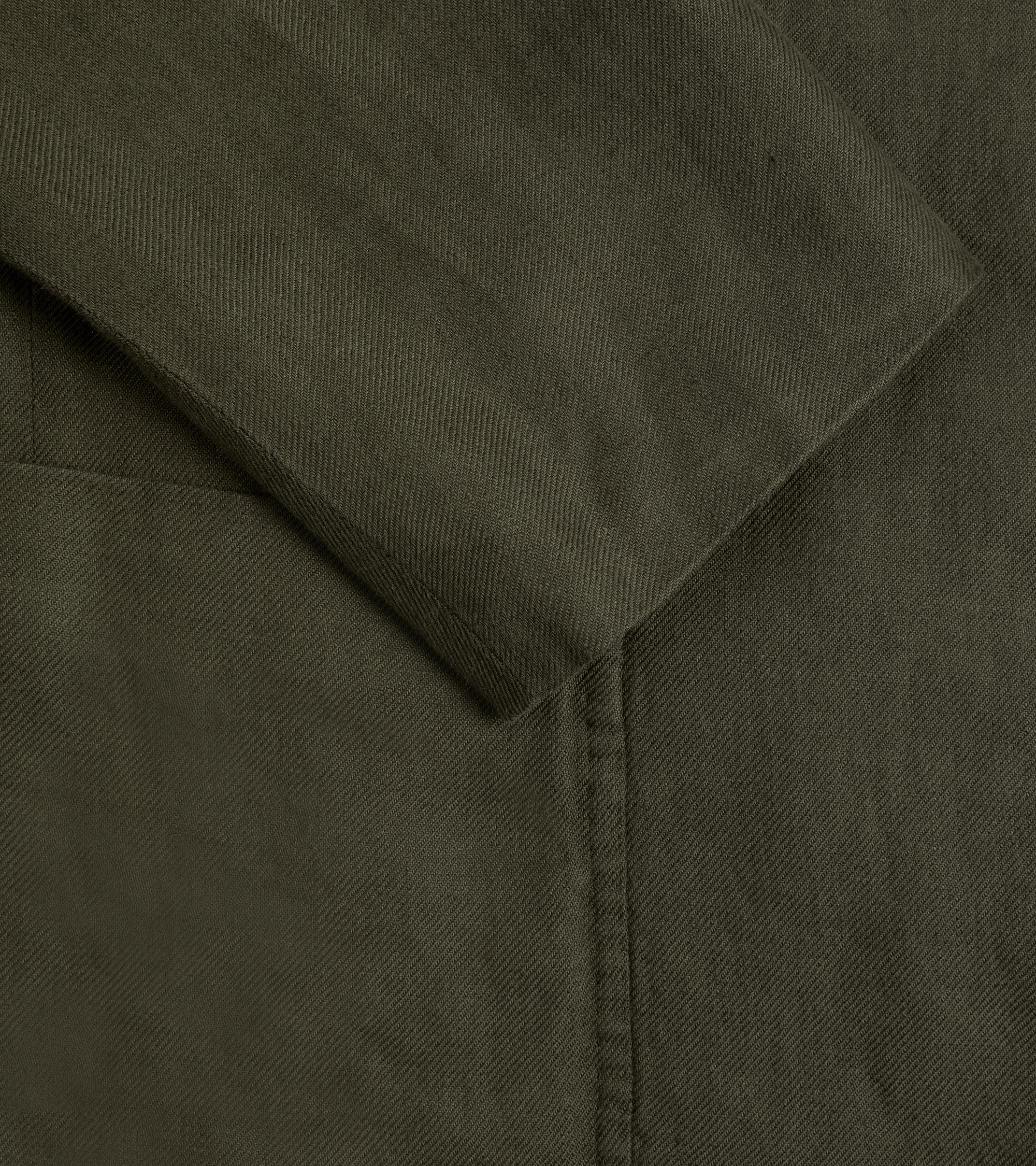 Boglioli Washed Irish Linen Gassman Jacket: Olive