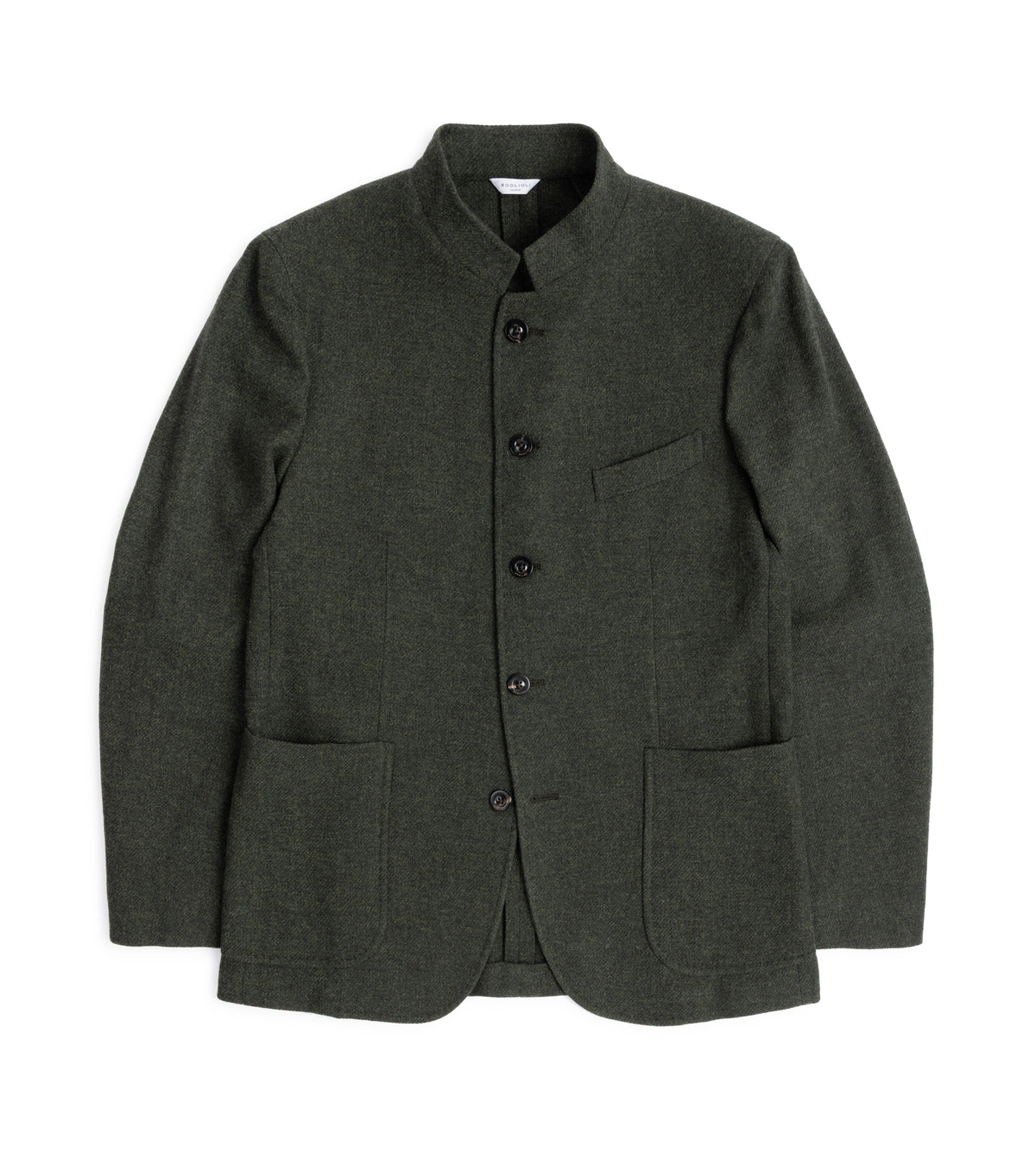 Boglioli Wool Cashmere Twill Gassman Jacket: Olive