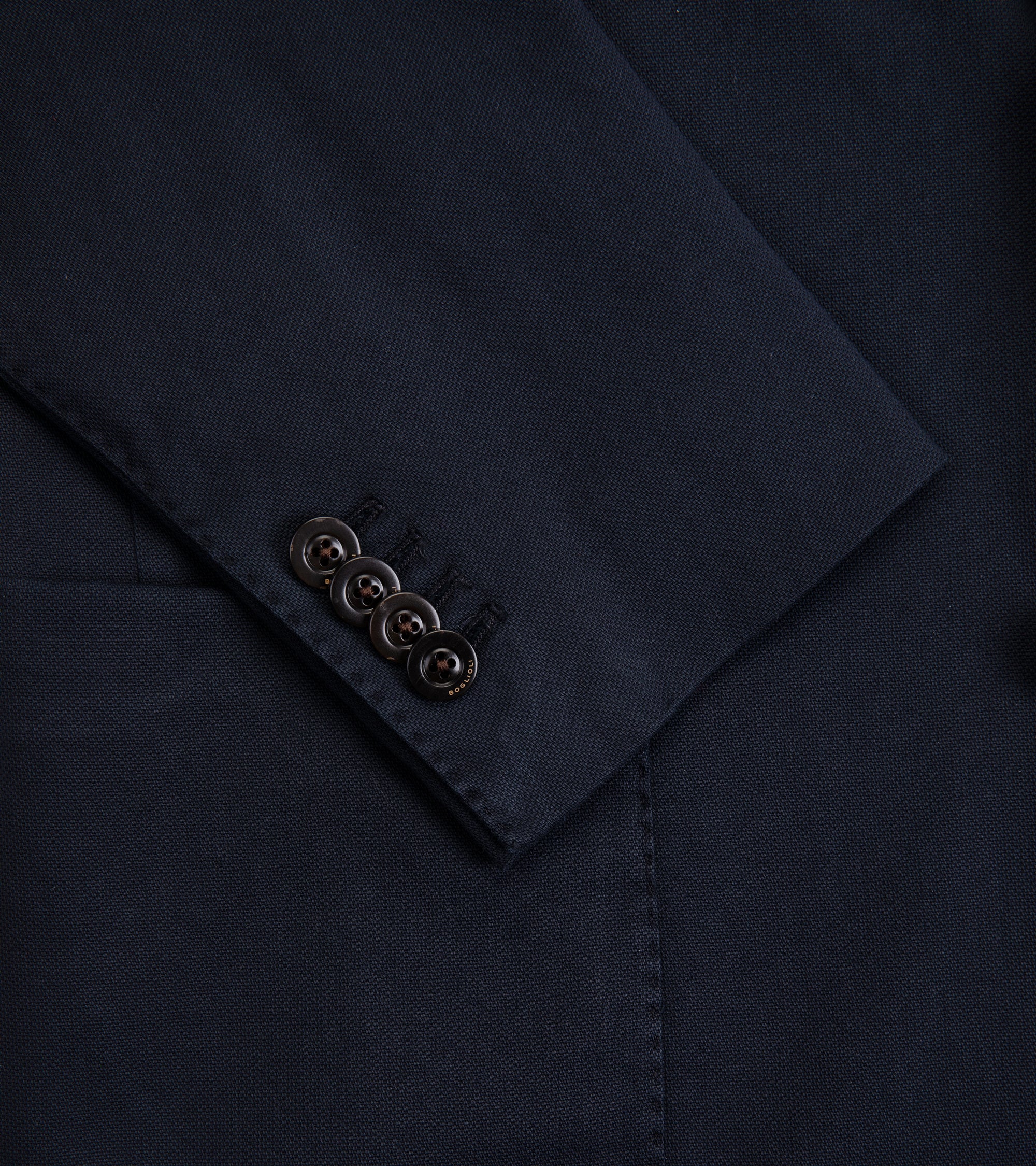 Boglioli for Trunk Cotton Pique K Jacket: Navy