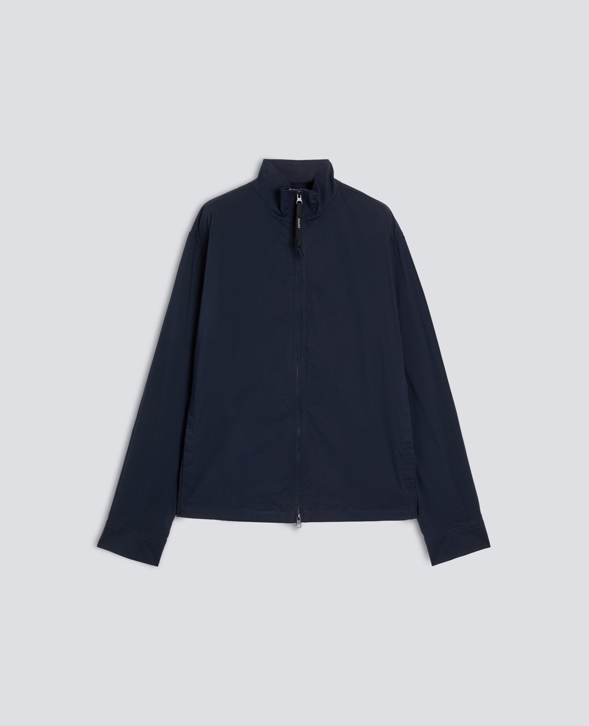 Aspesi Kong Cotton Nylon Poplin Jacket: Navy