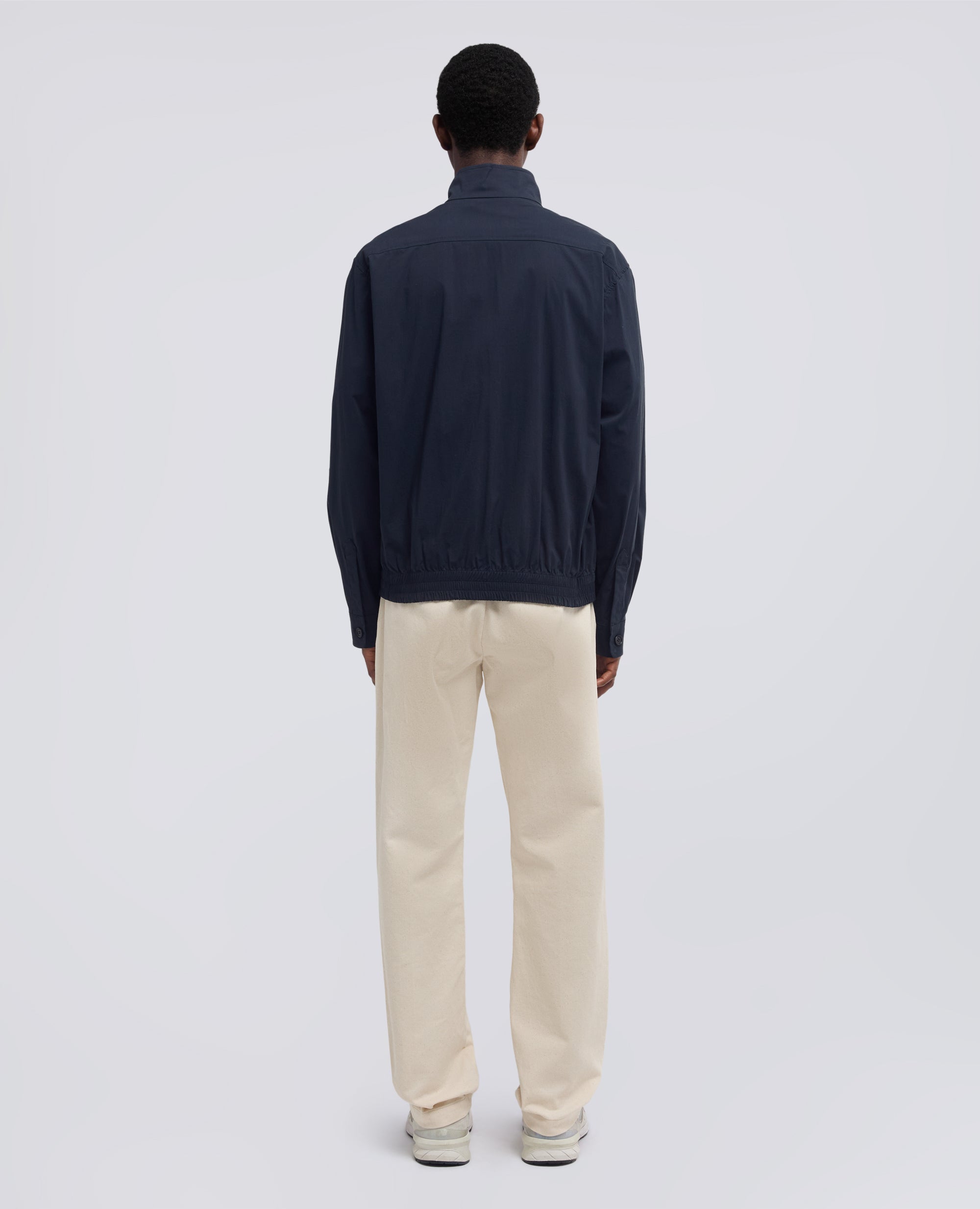 Aspesi Kong Cotton Nylon Poplin Jacket: Navy