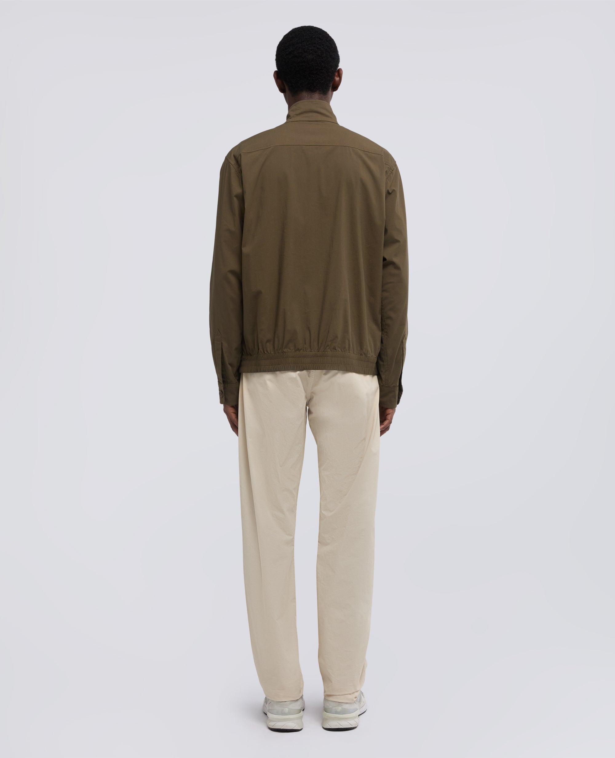 Aspesi Kong Cotton Nylon Poplin Jacket: Military