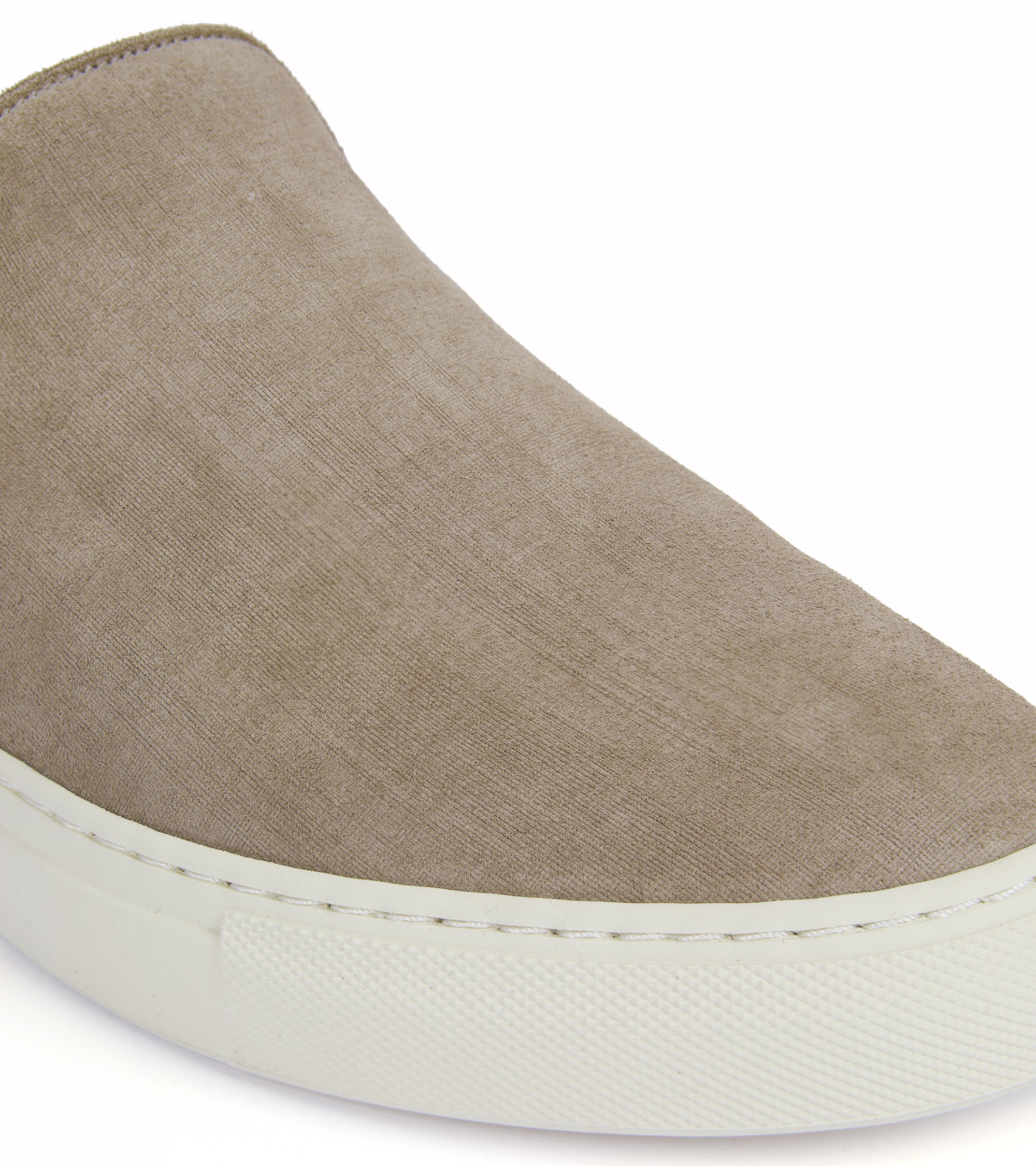 CQP Jetty Suede Slip-On Sneaker: Tabac