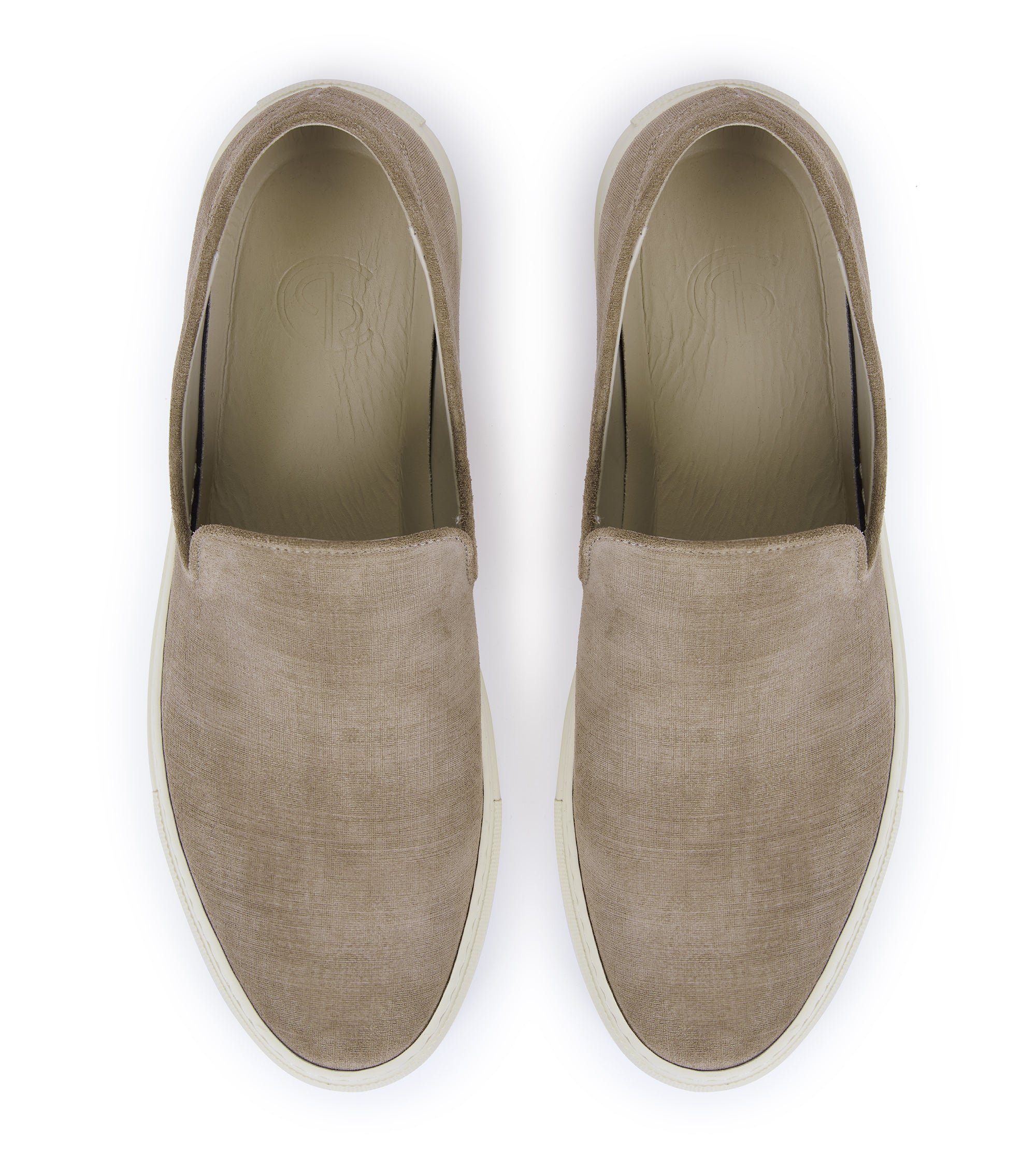 CQP Jetty Suede Slip-On Sneaker: Tabac