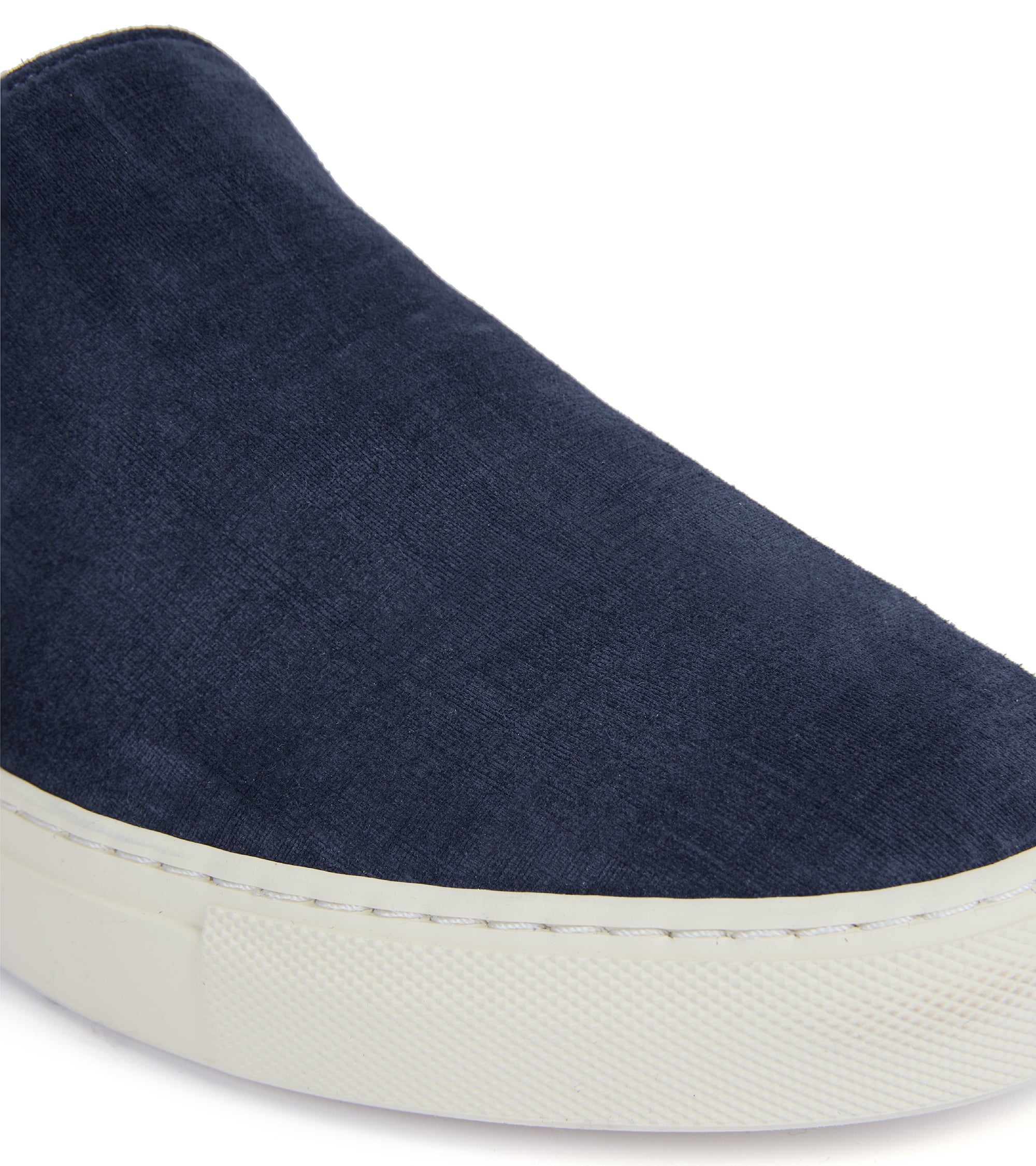 CQP Jetty Suede Slip-On Sneaker: Washed Navy