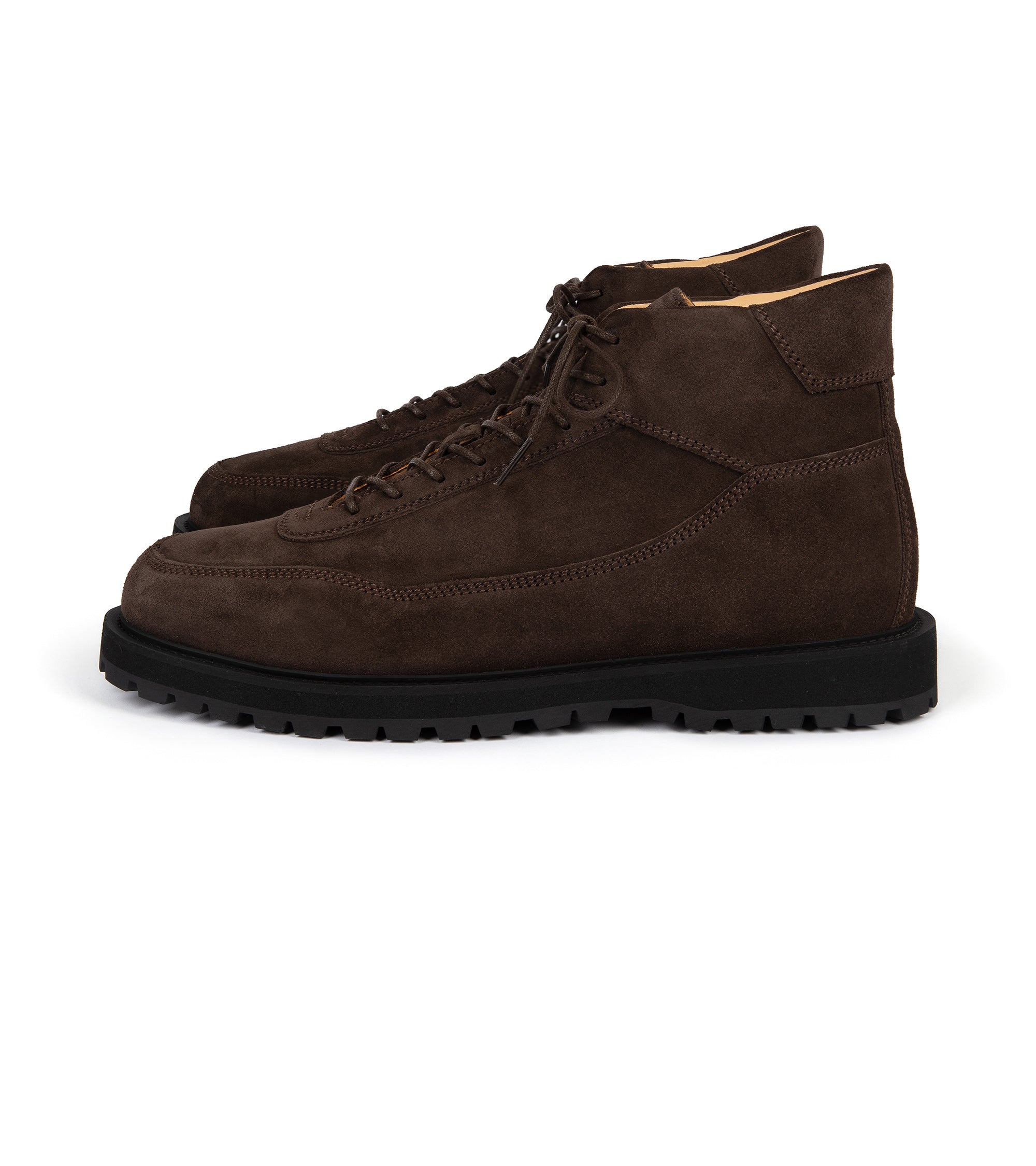 CQP Sabulo Suede Boot: Dark Brown