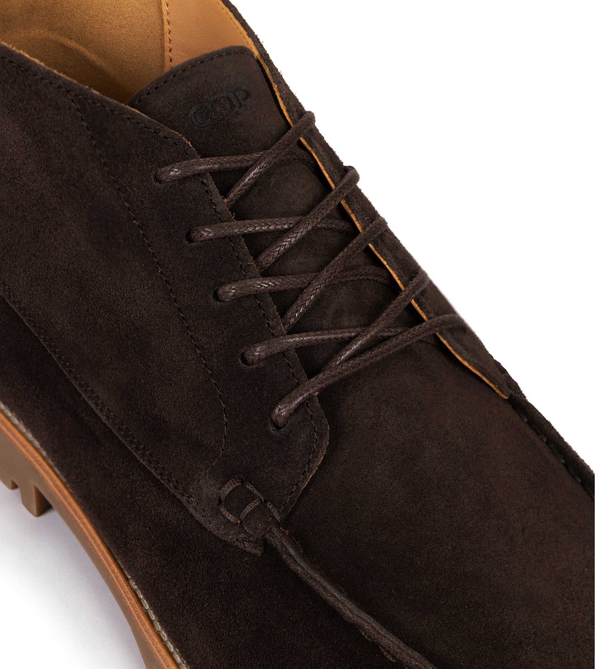 CQP Silva Suede Chukka Boot: Dark Brown