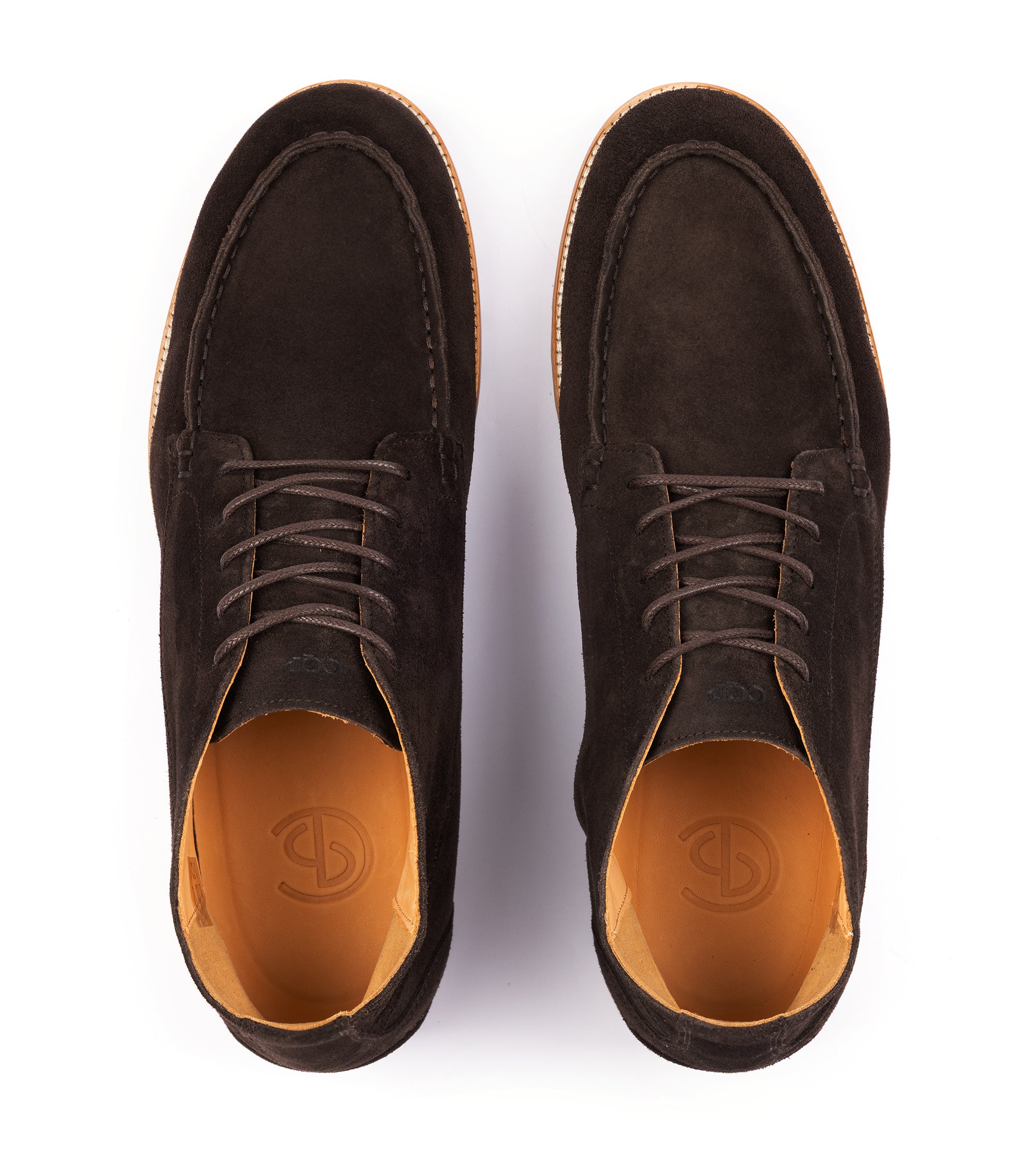 CQP Silva Suede Chukka Boot: Dark Brown