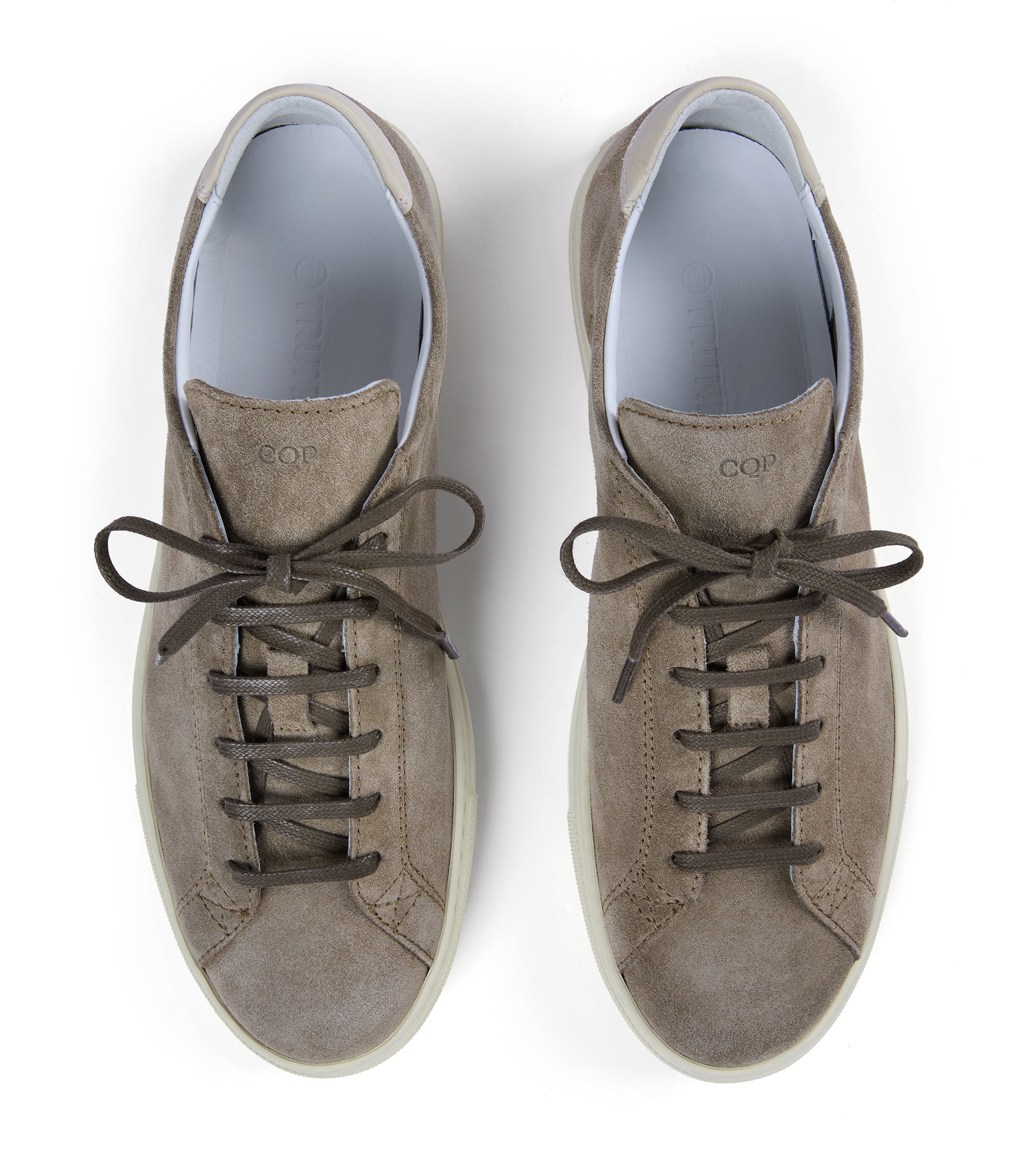 CQP for Trunk Racquet Suede Sneaker: Olive