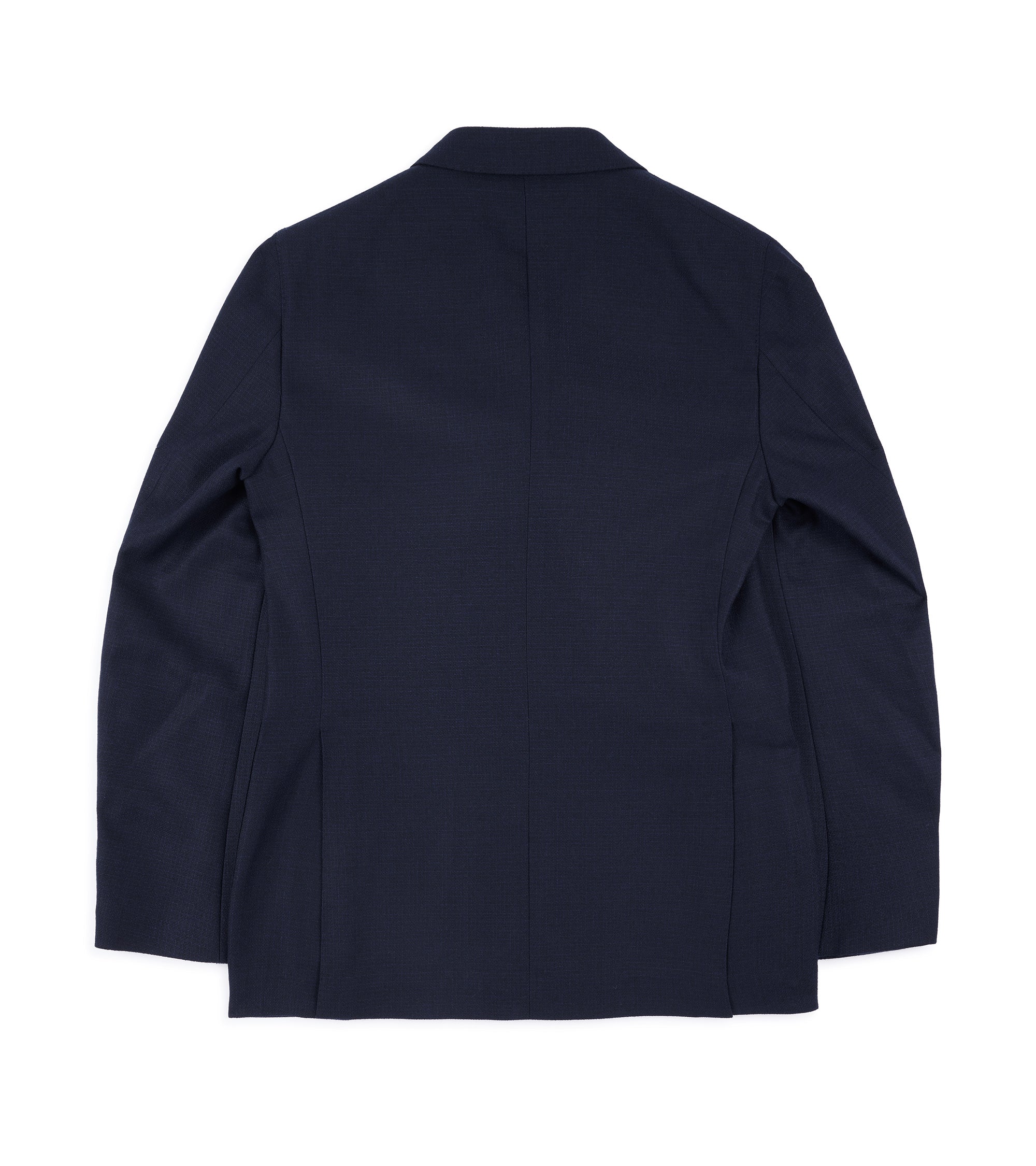 Caruso Aida Wool Melange Double-Breasted Jacket: Navy