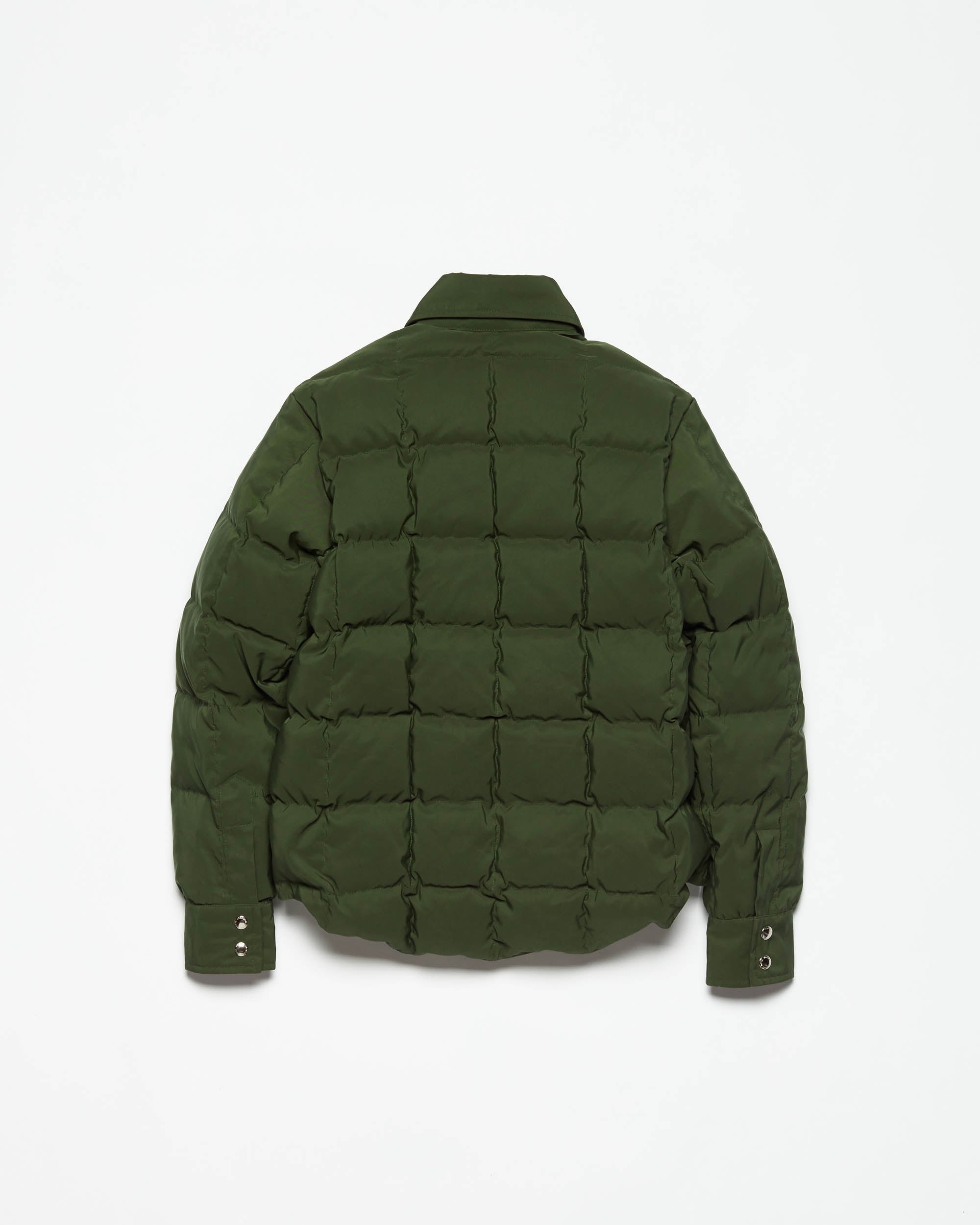 Crescent Down Works 60/40 Padded Down Shirt: Olive