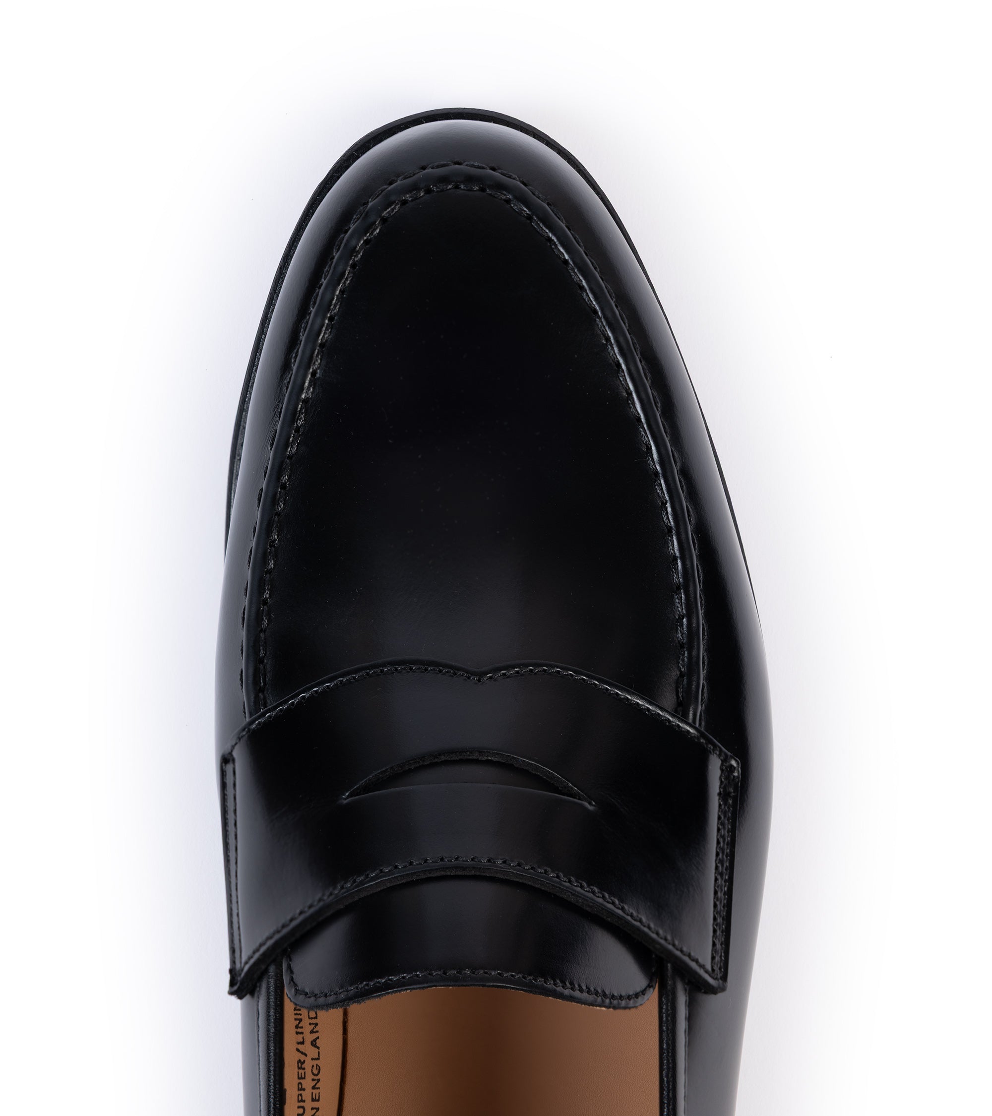 Crockett & Jones Boston Loafer: Black Cavalry Leather