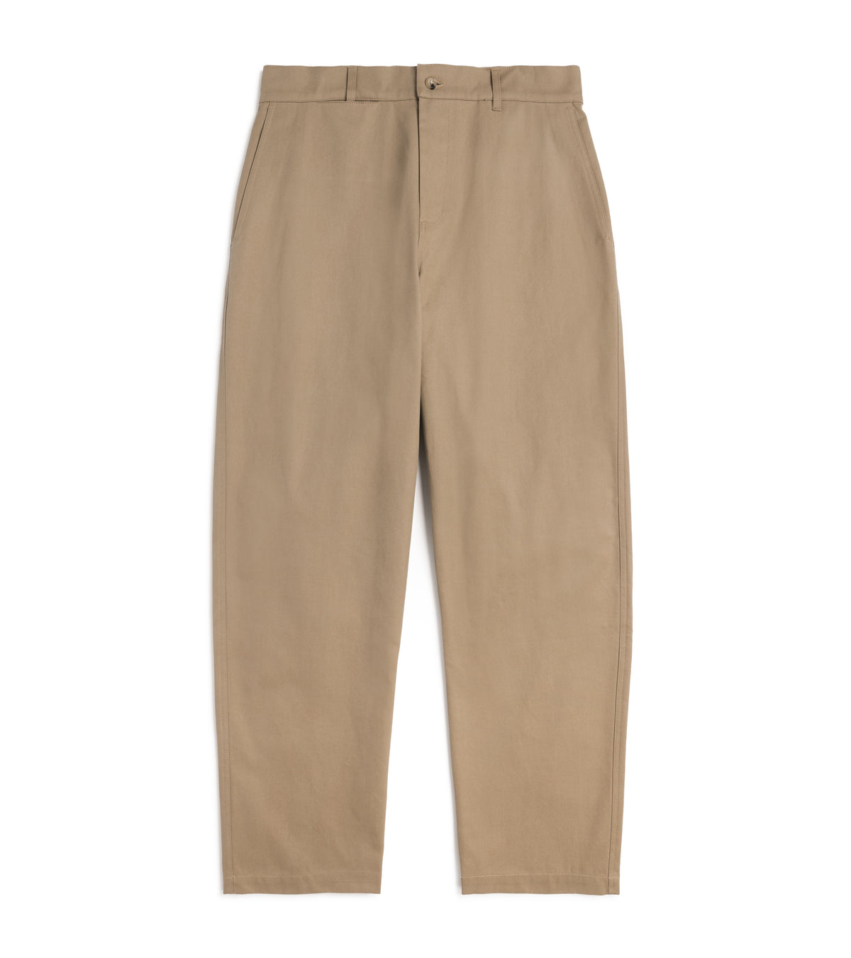 De Bonne Facture Soft Cotton Balloon Trousers: Bronze