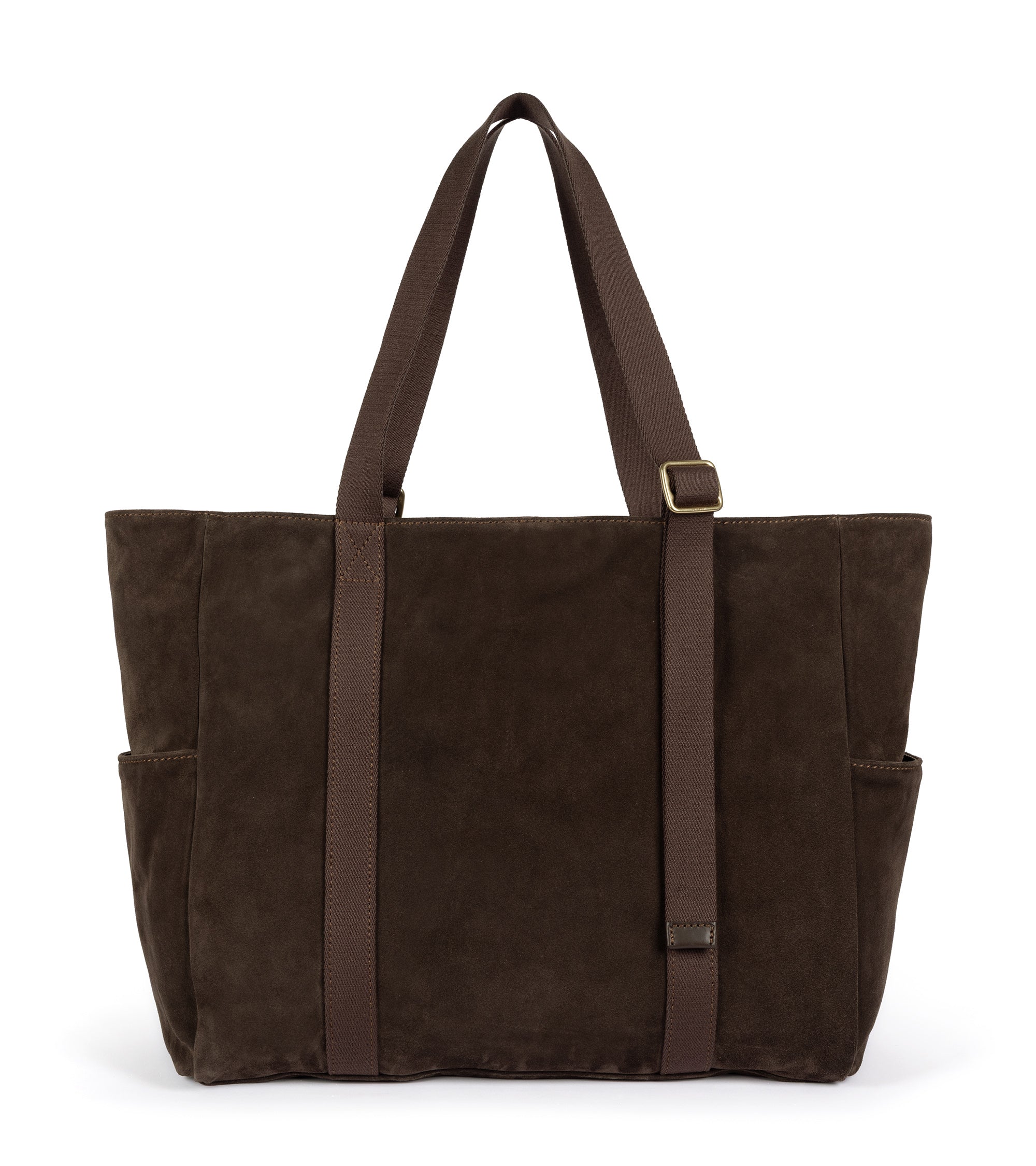 Felisi for Trunk Suede Adjustable Tote Bag: Chocolate