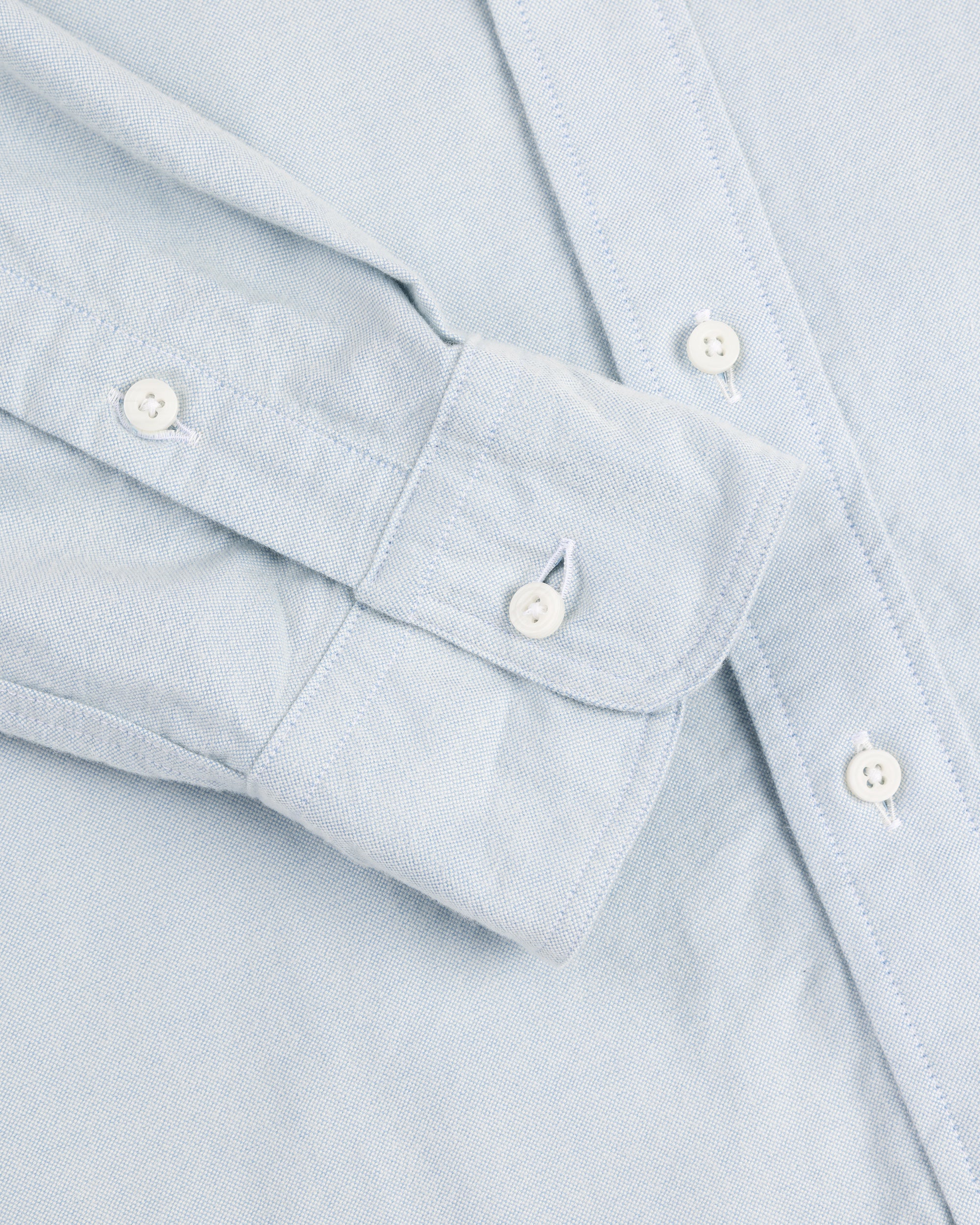 Gitman Vintage Brushed Oxford Cotton Shirt: Blue