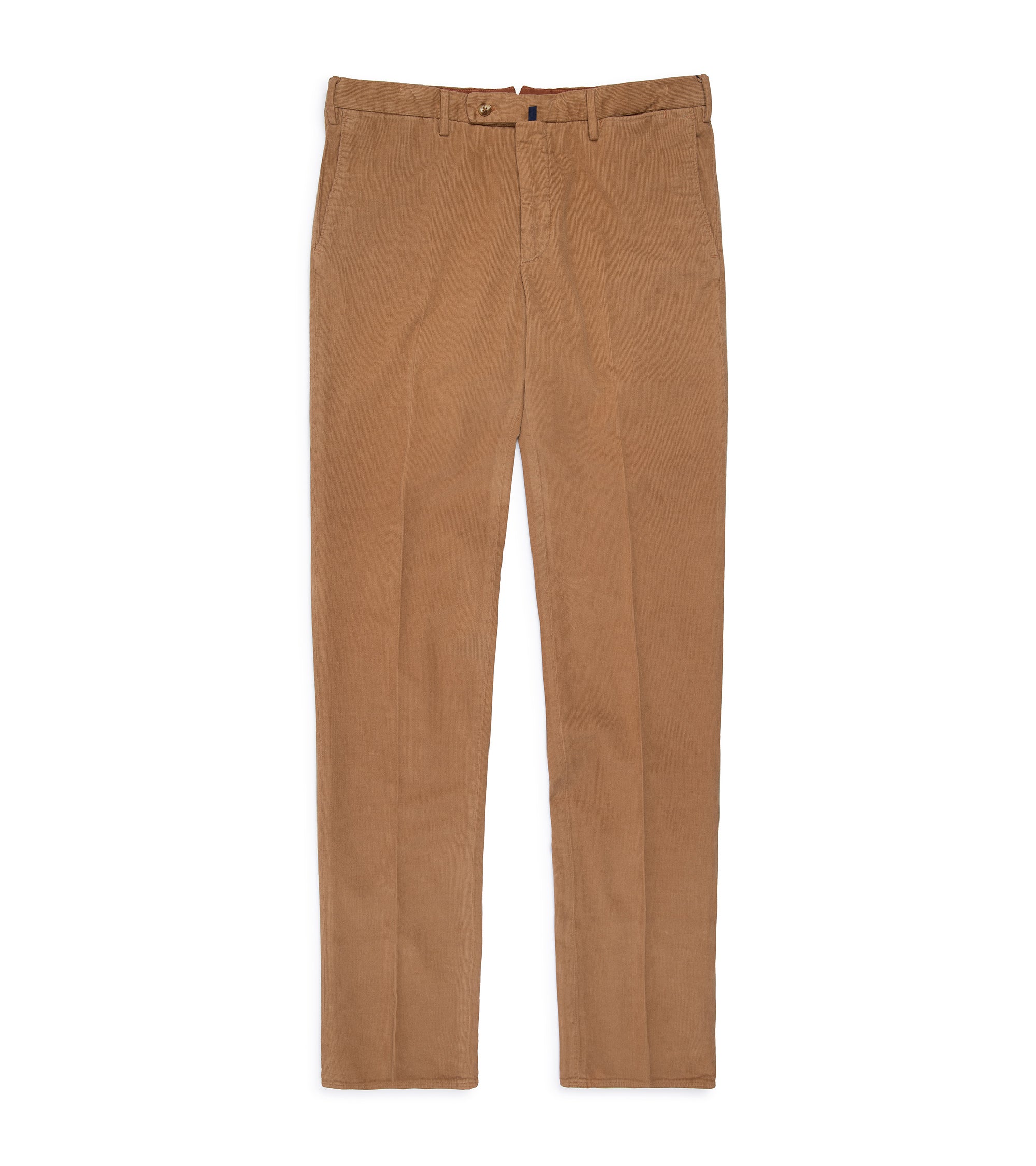 Incotex Regular Baby Cord Trousers: Tan
