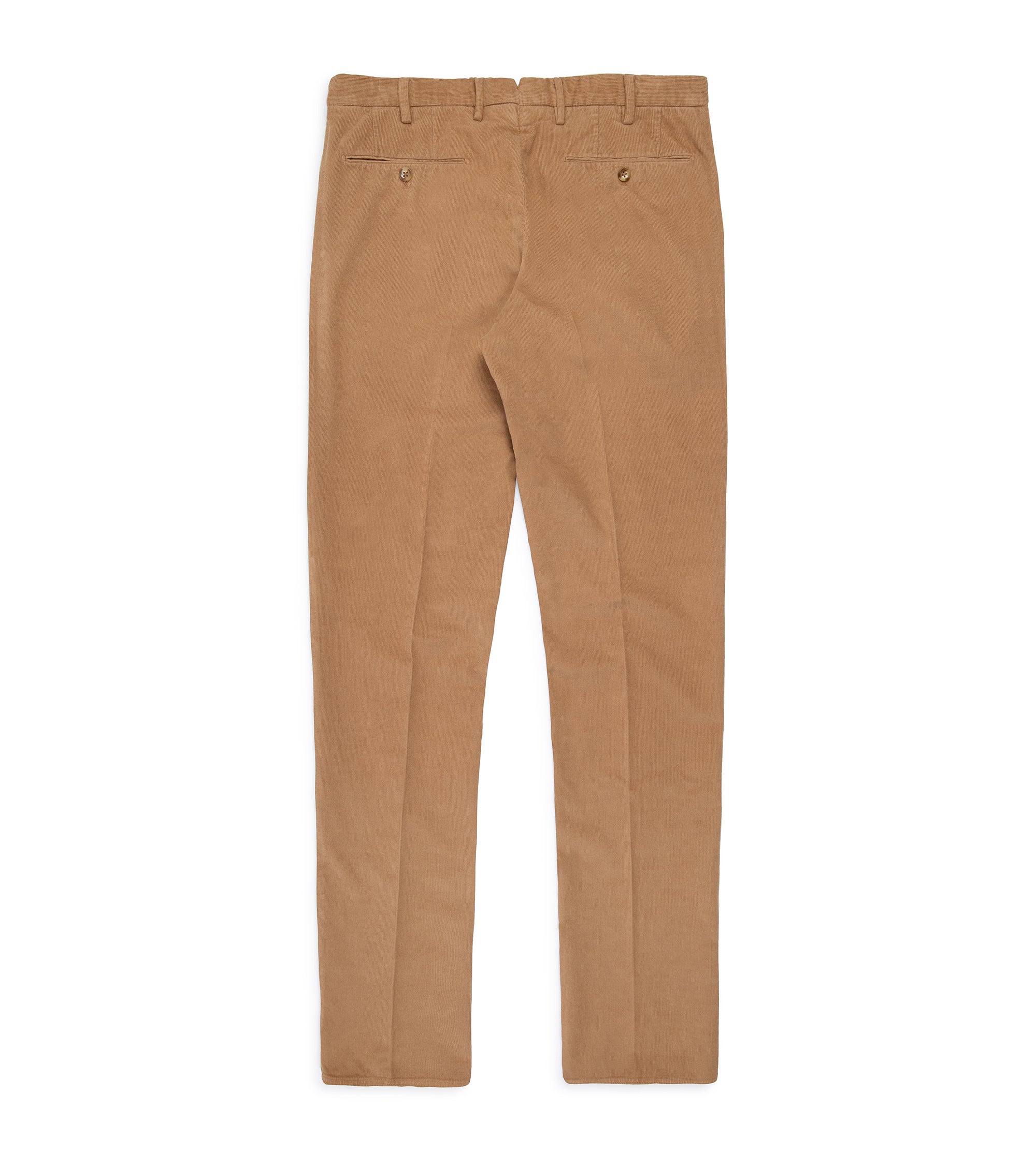 Incotex Regular Baby Cord Trousers: Tan
