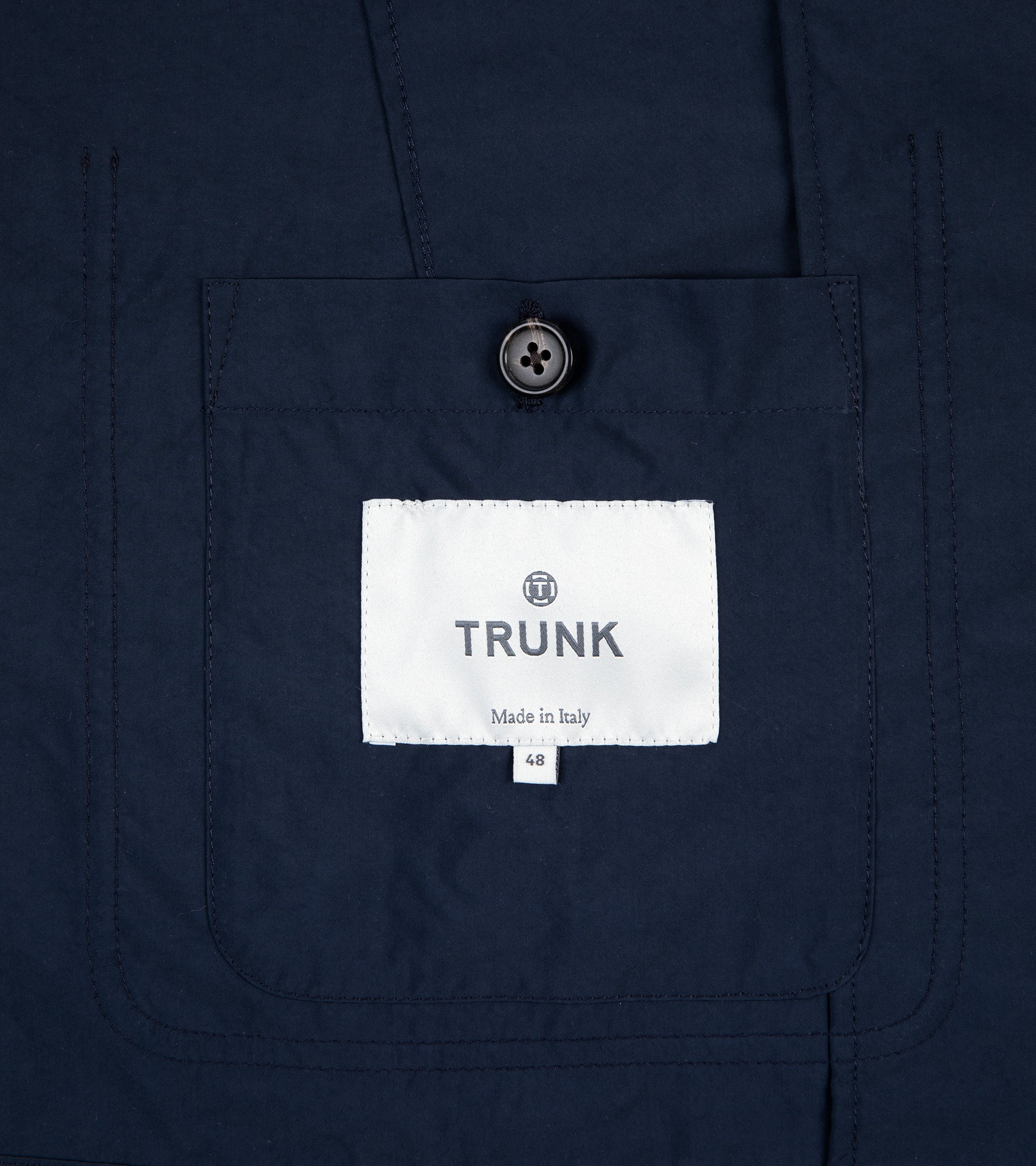 Trunk Culcross Japanese Nylon Jacket: Navy
