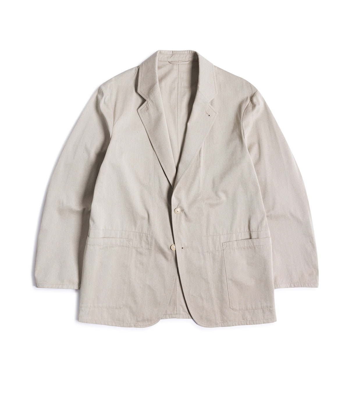 Kaptain Sunshine Cotton Gabardine Take Easy Jacket: Taupe