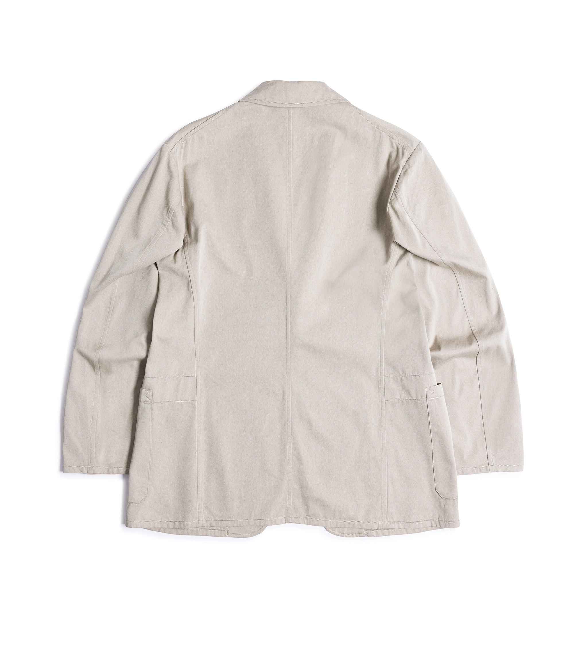 Kaptain Sunshine Cotton Gabardine Take Easy Jacket: Taupe