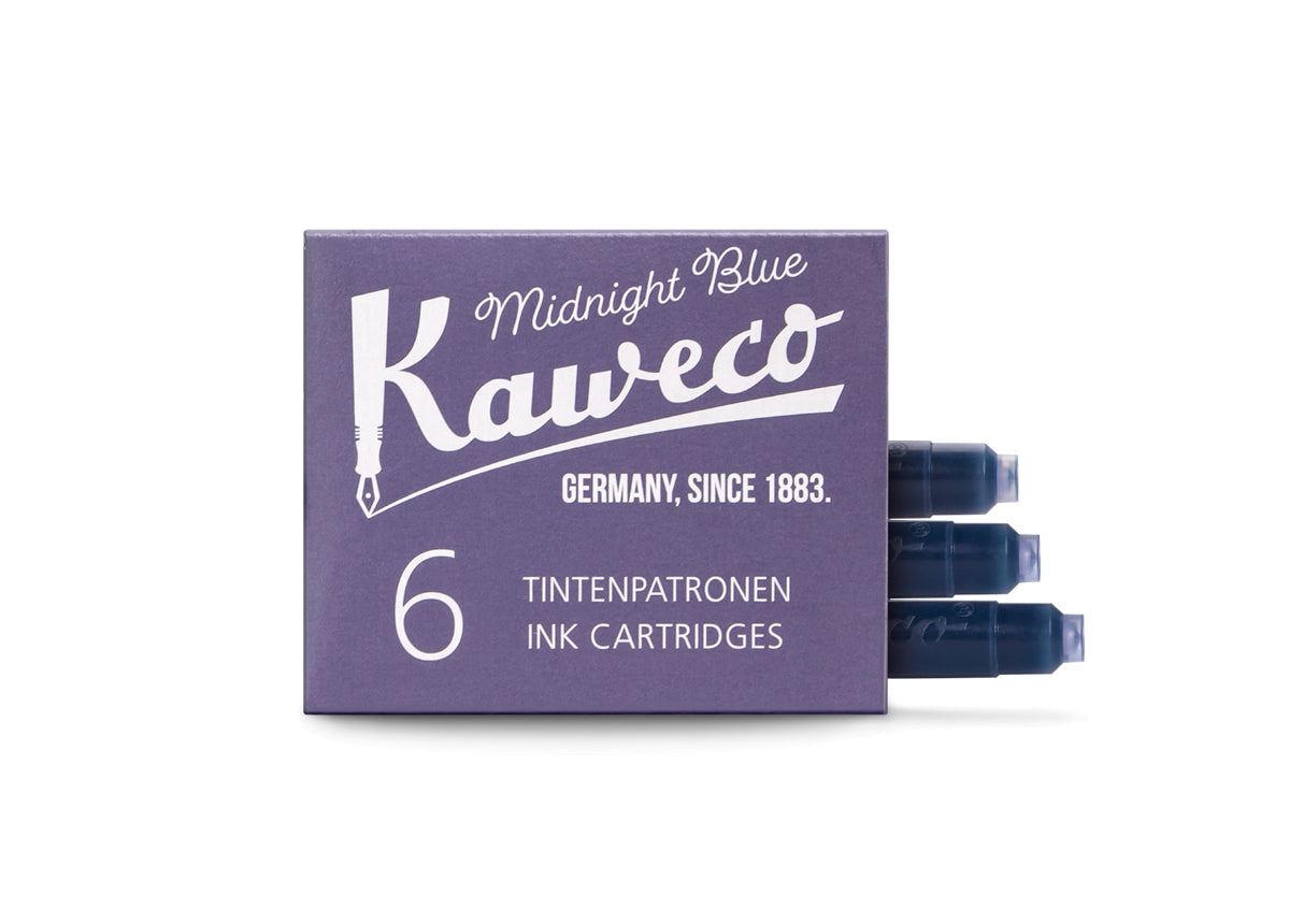Kaweco Ink Cartridges: Midnight Blue (x6)