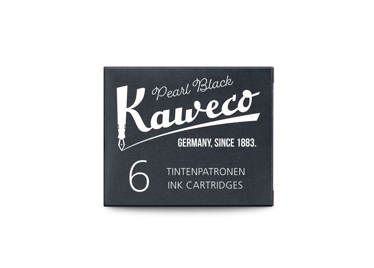 Kaweco Ink Cartridges: Black (x6)