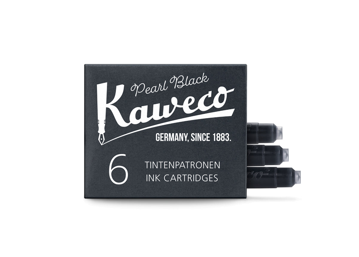 Kaweco Ink Cartridges: Black (x6)