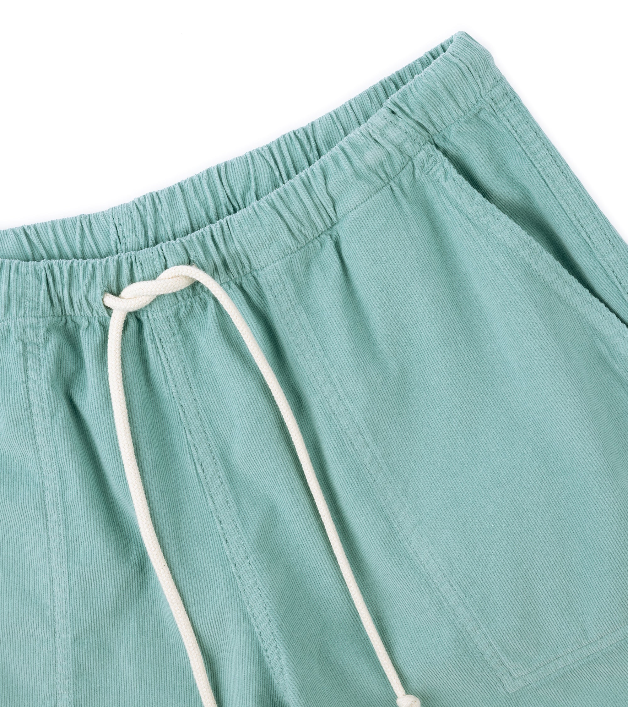 La Paz Formigal Baby Cord Beach Shorts: Green