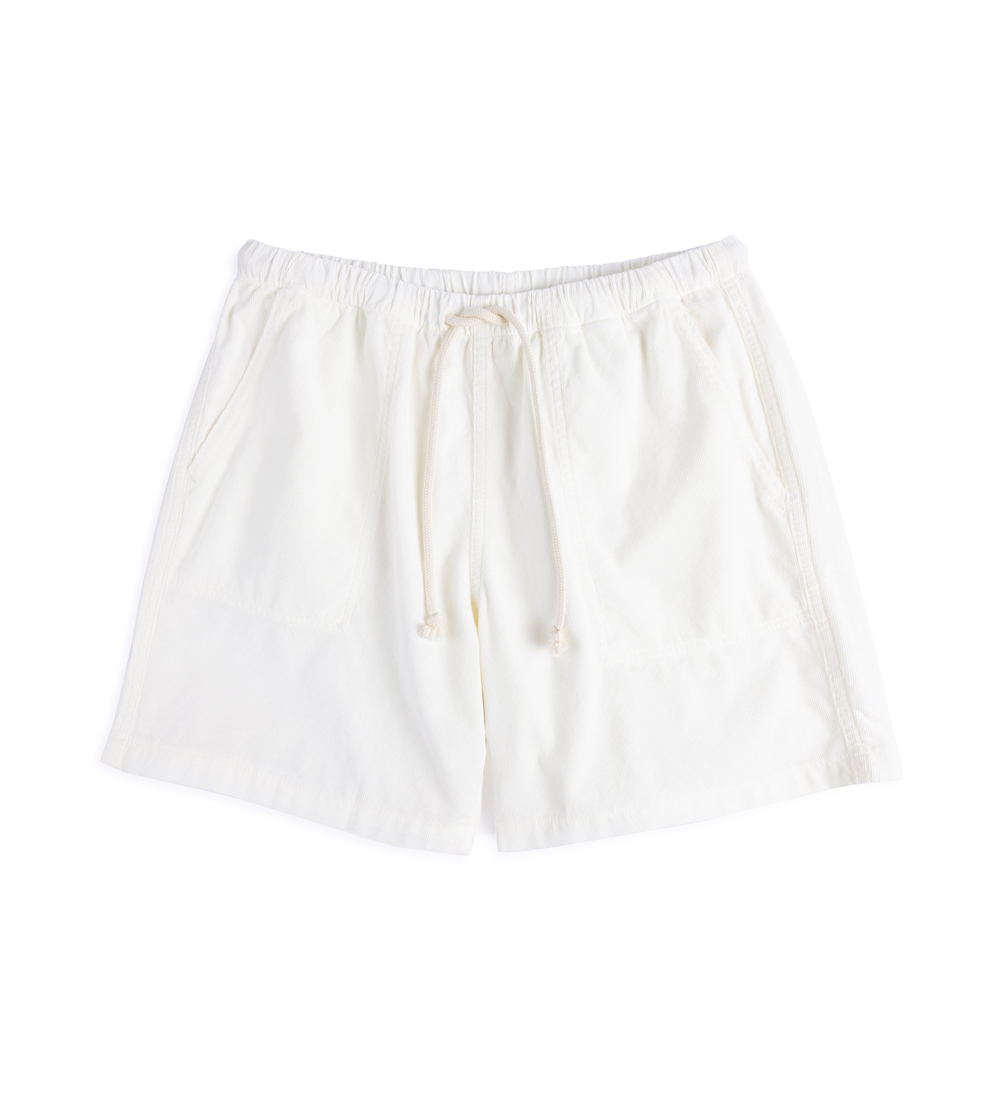 La Paz Formigal Baby Cord Beach Shorts: Off White